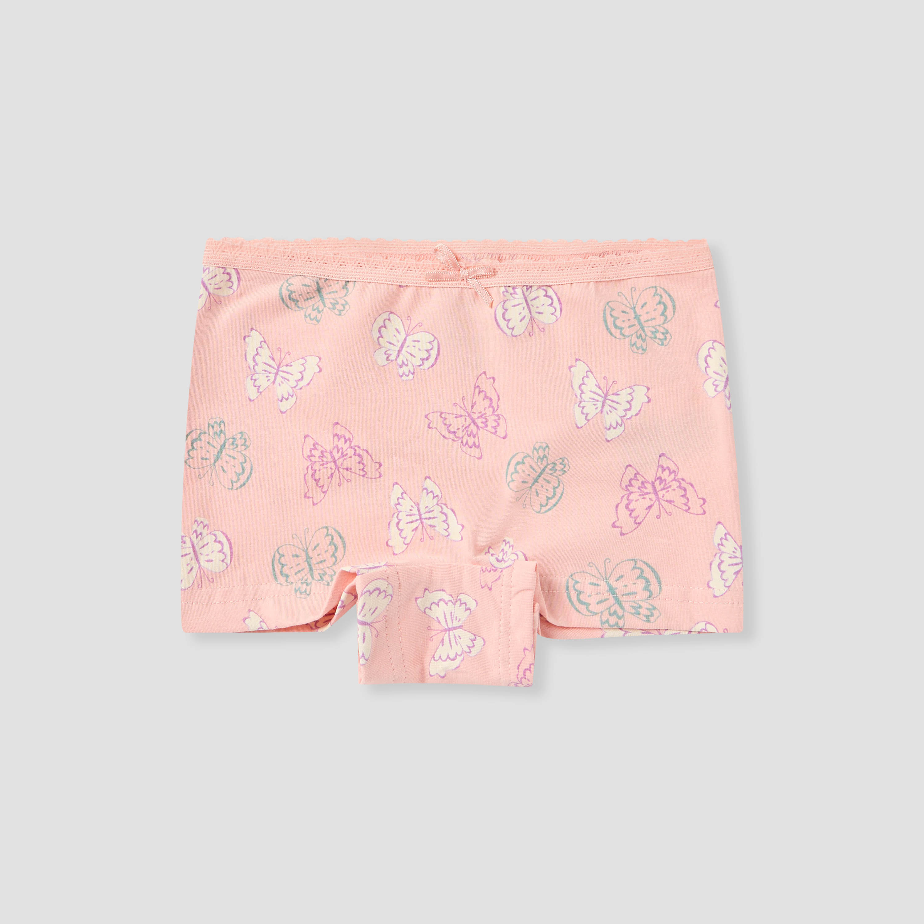 Juniors Printed Briefs with Elasticated Waistband - Set of 7-baby-girls-clothing-innerwear-image-7