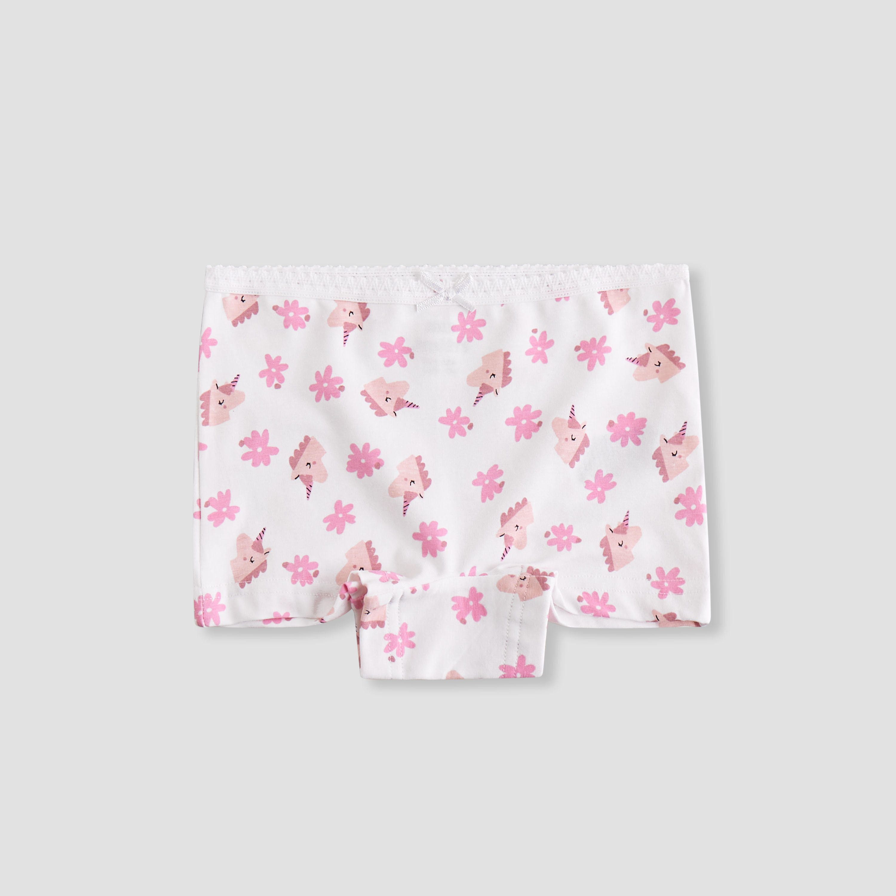 Juniors Printed Briefs with Elasticated Waistband - Set of 7-baby-girls-clothing-innerwear-image-4