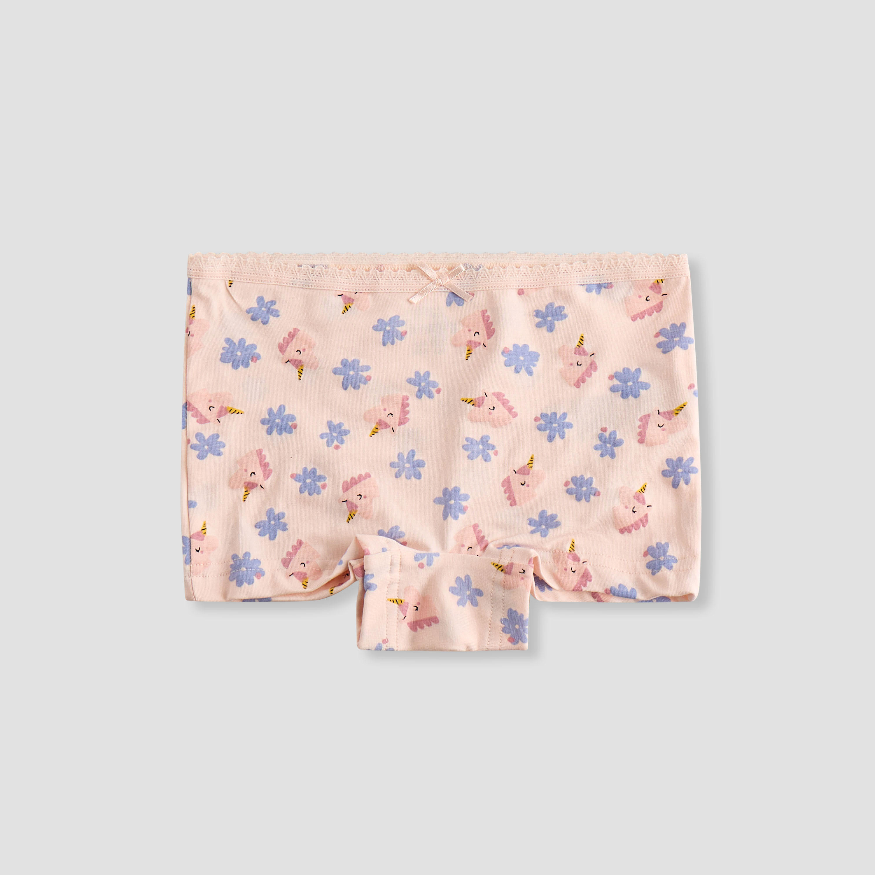 Juniors Printed Briefs with Elasticated Waistband - Set of 7-baby-girls-clothing-innerwear-image-5