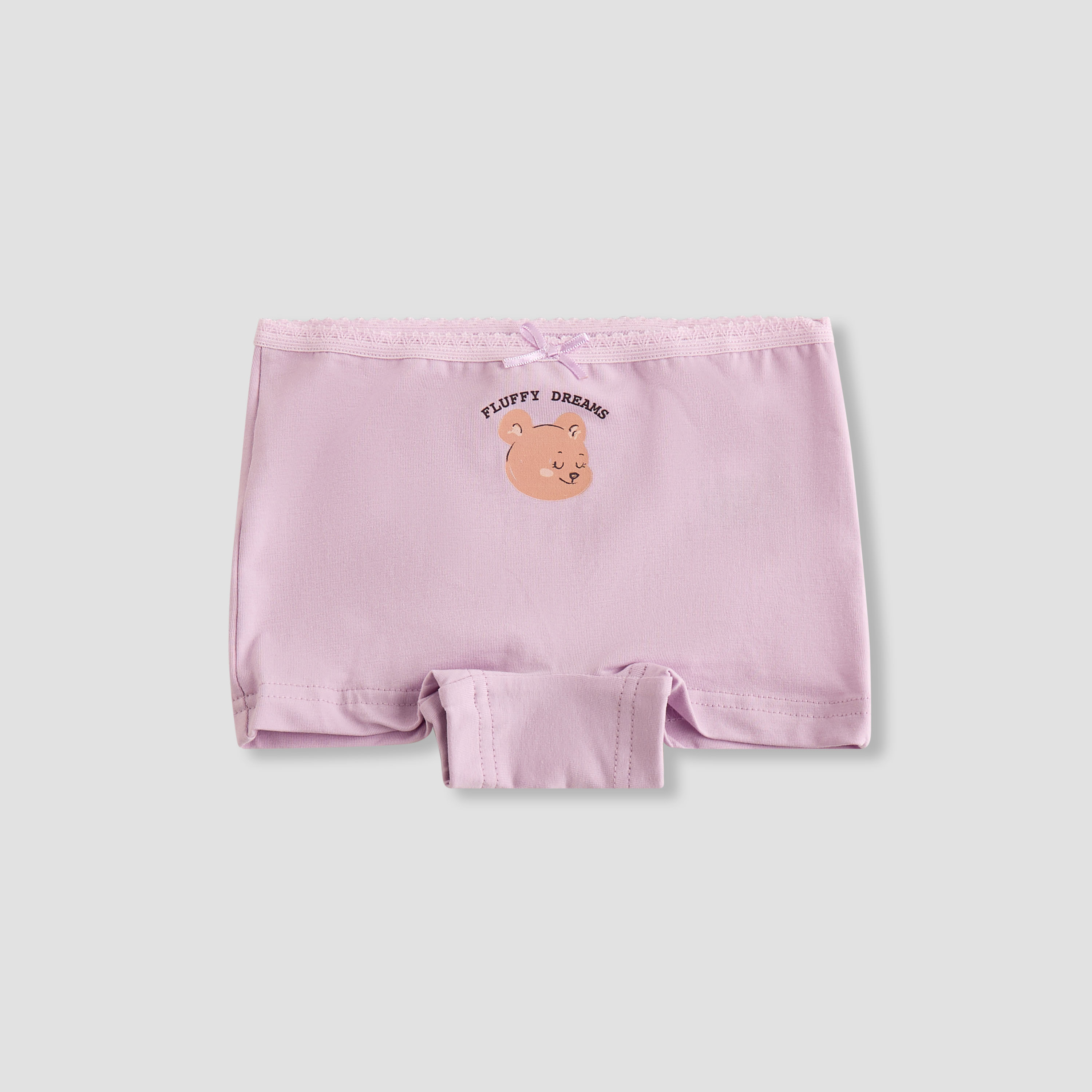 Juniors Printed Boyshorts - Set of 7-baby-girls-clothing-innerwear-image-5