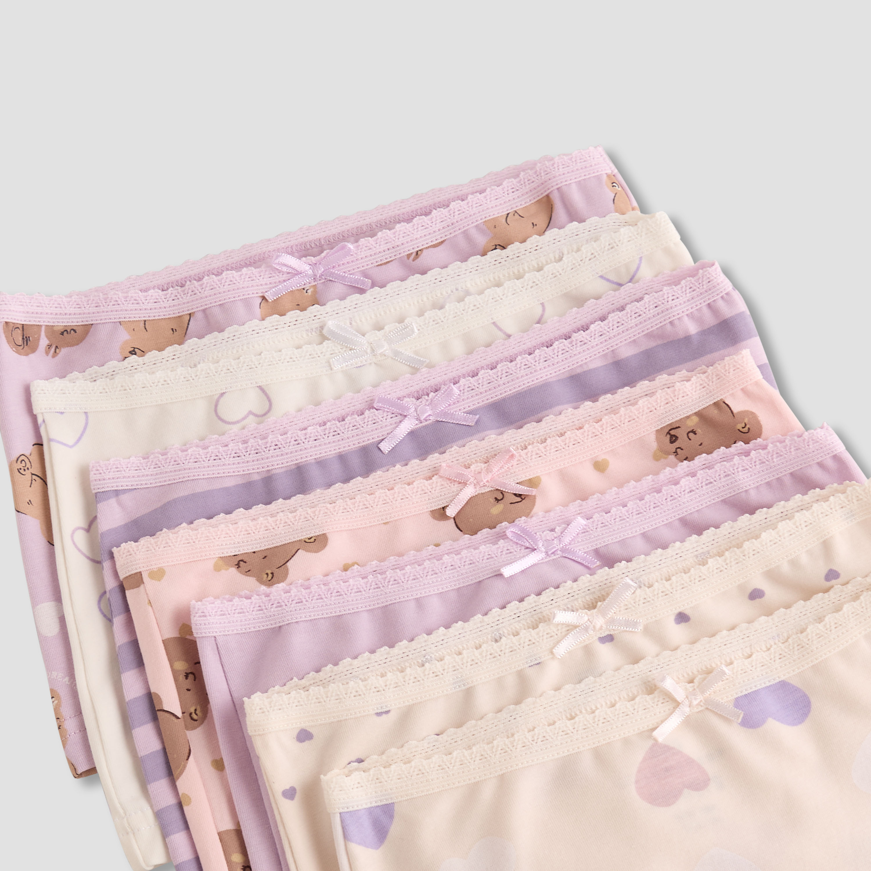 Juniors Printed Boyshorts - Set of 7-baby-girls-clothing-innerwear-image-9
