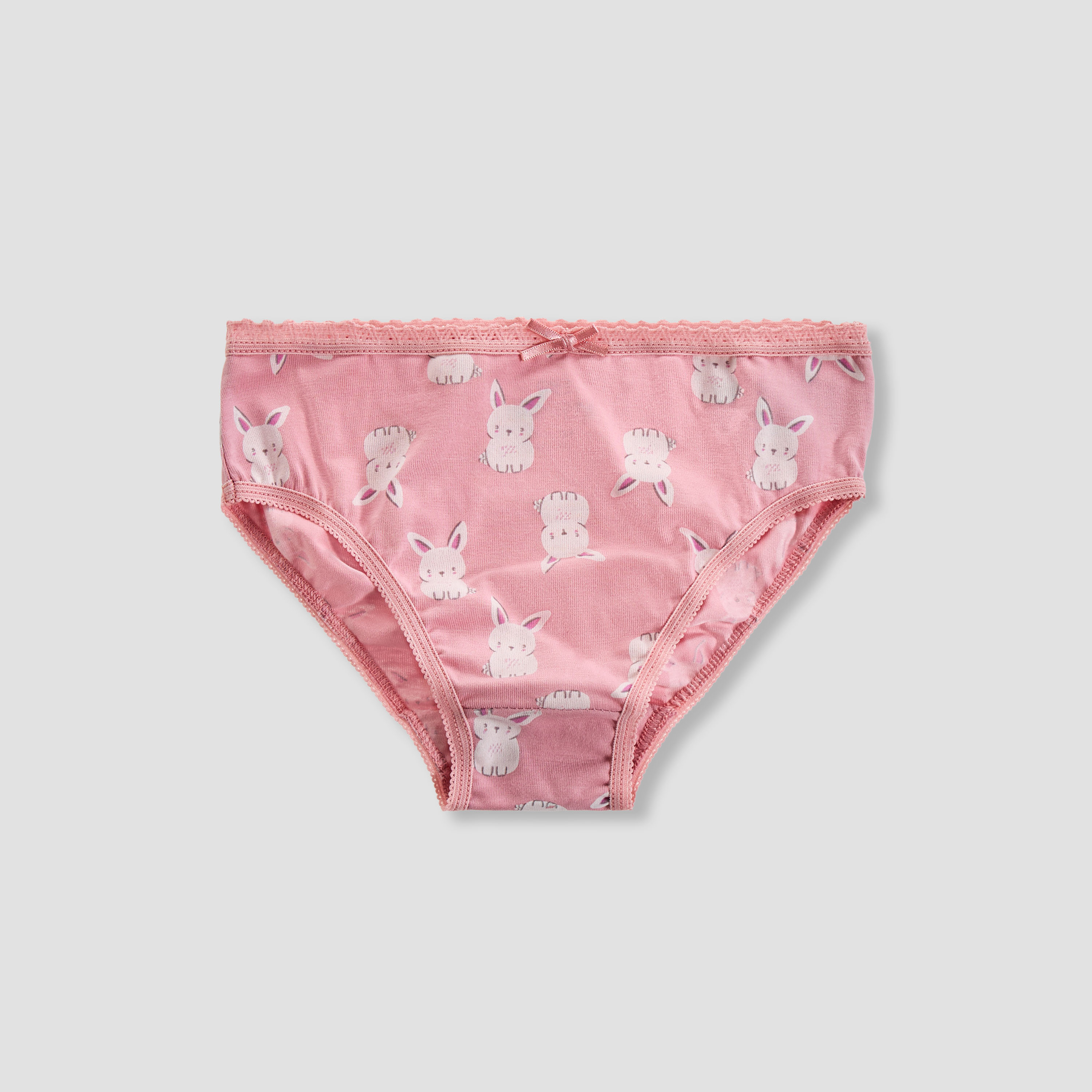 Juniors Girls Briefs with Assorted Print - Cotton - 5-Piece Set-baby-girls-clothing-innerwear-image-6