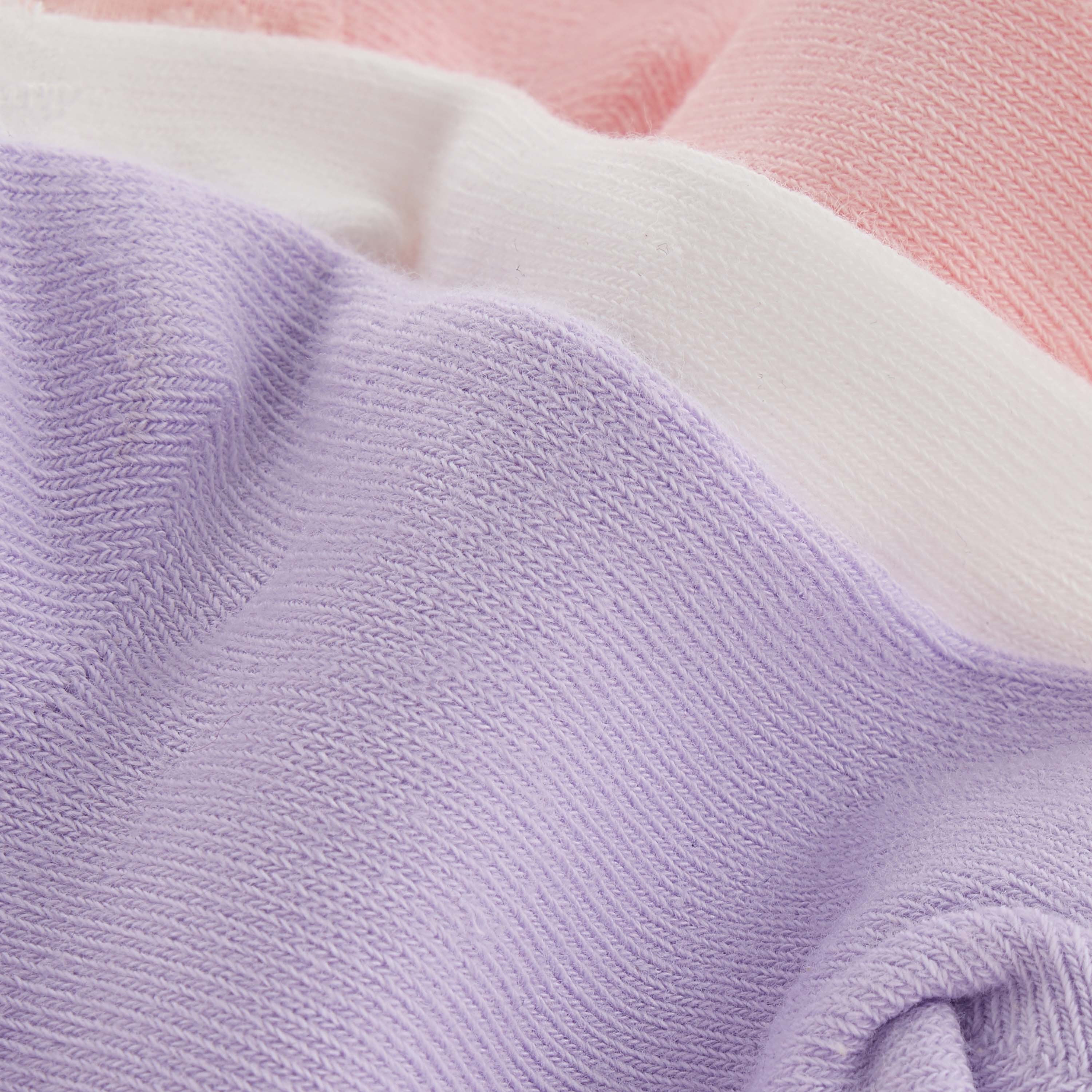 Juniors Frill Detail Ankle Length Socks - Set of 3-baby-girls-accessories-socks-image-4