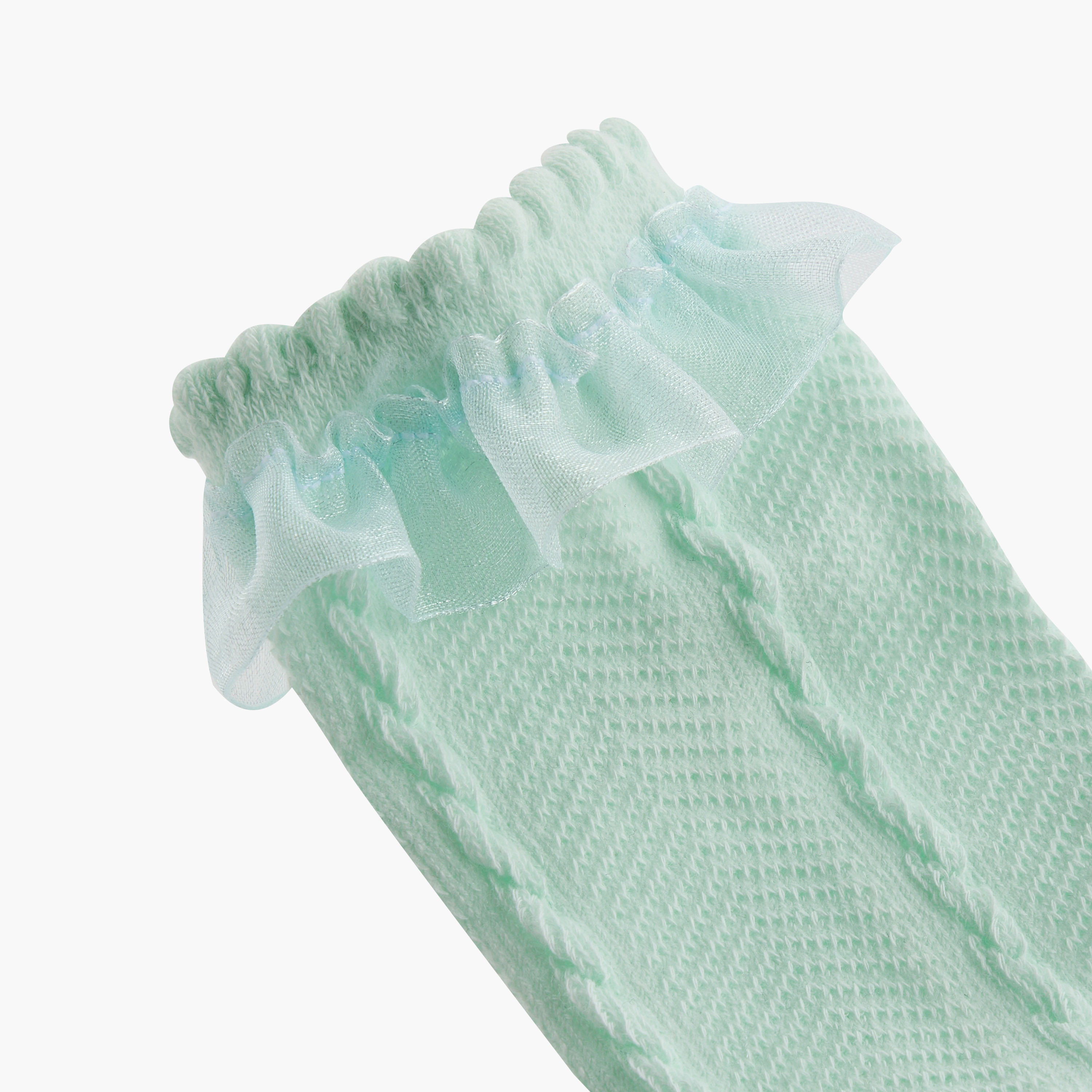 Juniors Frill Detail Ankle Length Socks - Set of 3-girls-accessories-socks-image-3