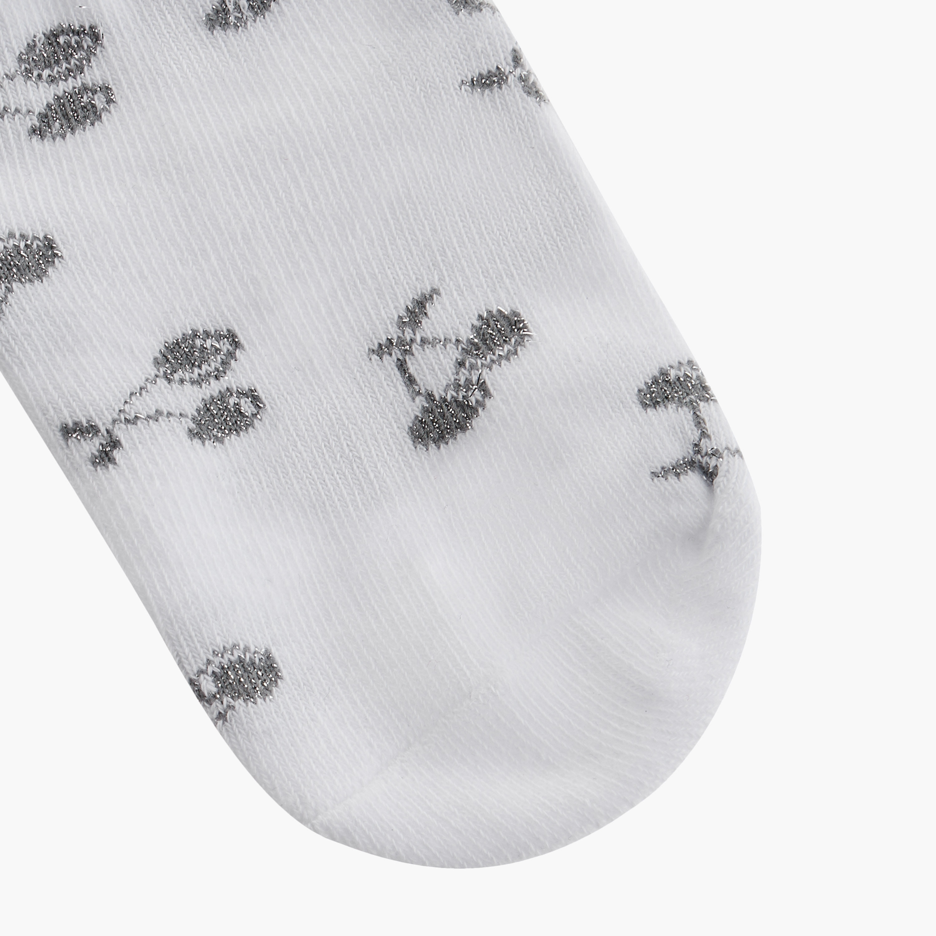 Juniors Cherry Print Ankle Length Socks - Set of 3-baby-girls-accessories-socks-image-5