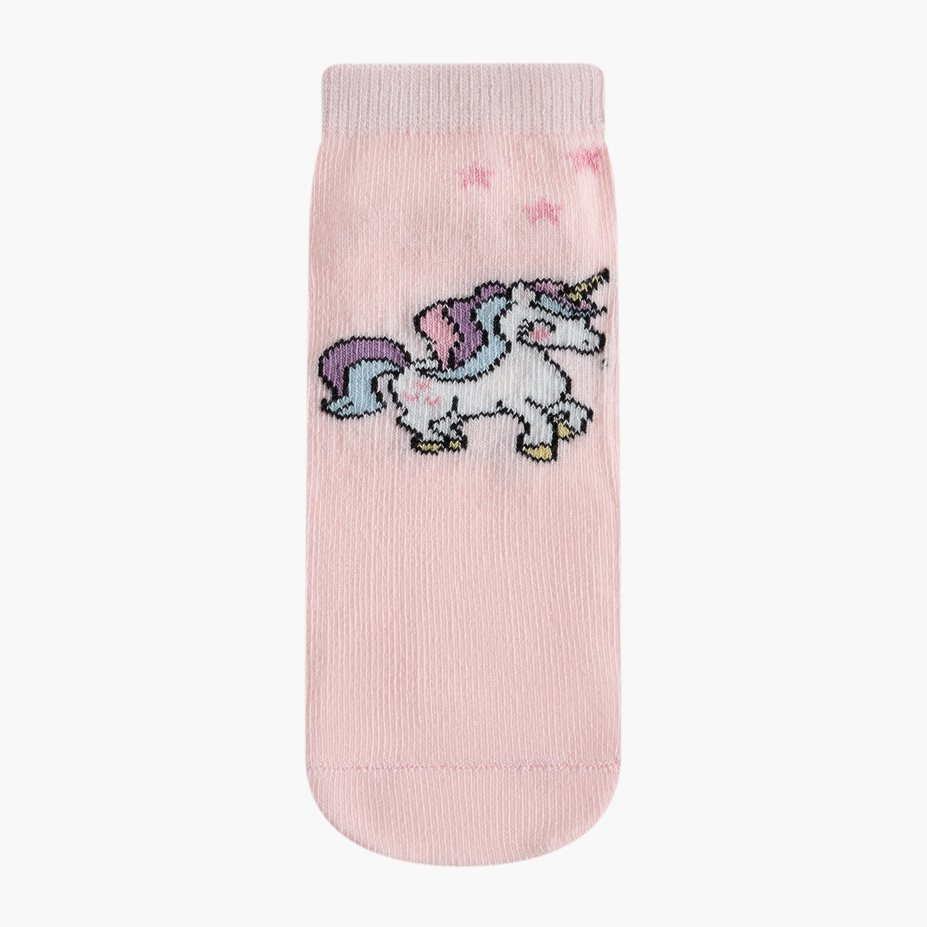 Juniors Printed Ankle Length Socks - Set of 7-baby-girls-accessories-socks-image-2