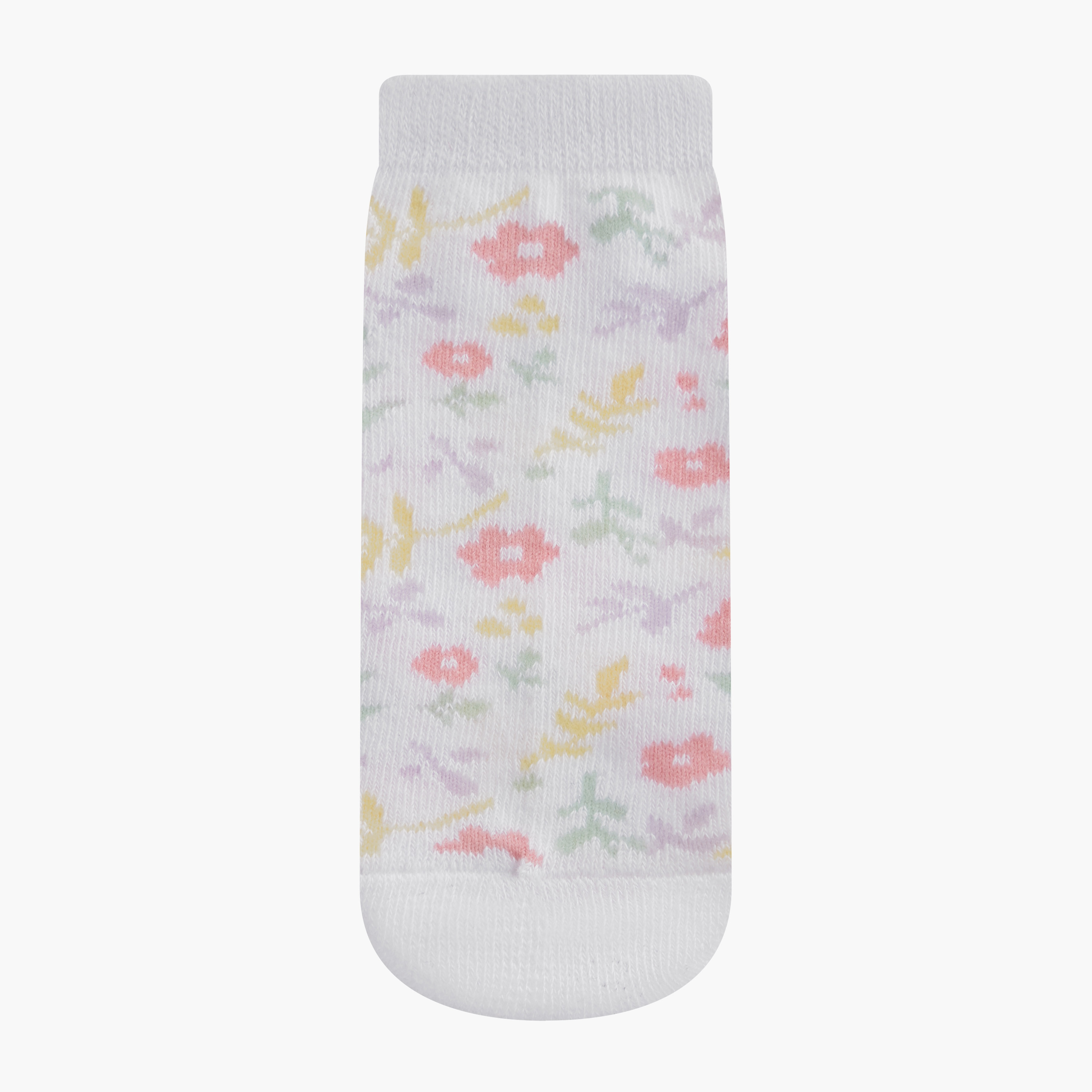 Juniors Bunny Print Ankle Length Socks - Set of 7-baby-girls-accessories-socks-image-2