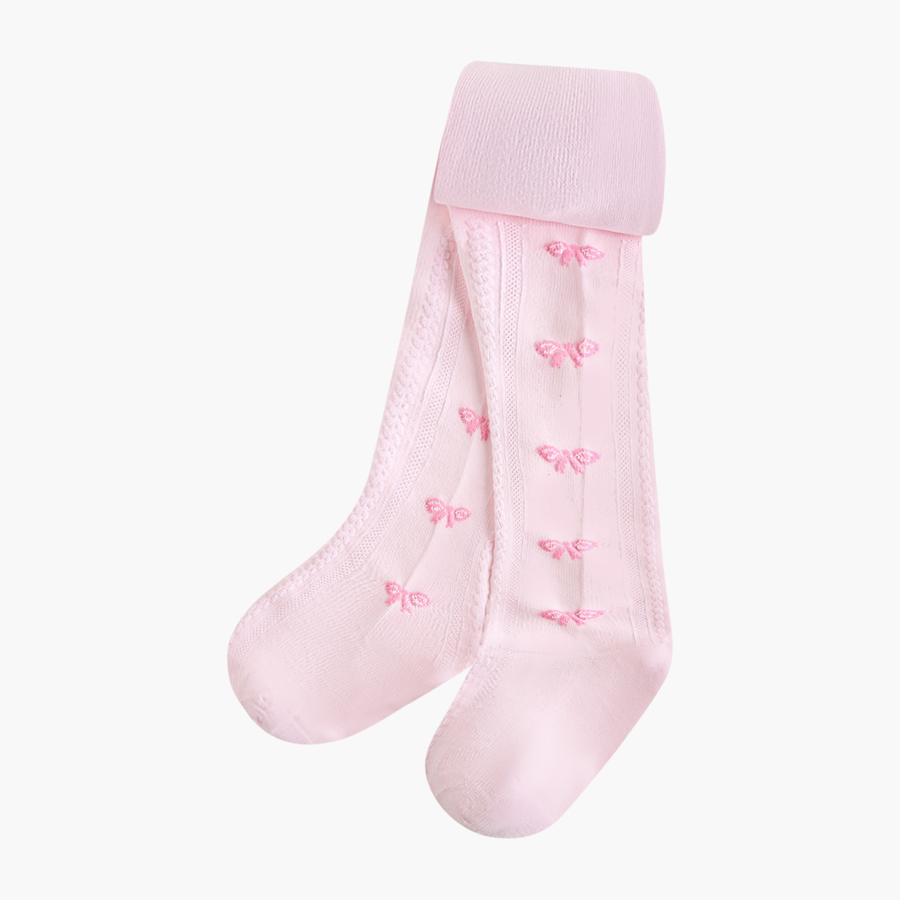 Pack of 2 Juniors Tights with Texture-baby-girls-accessories-socks-image-2