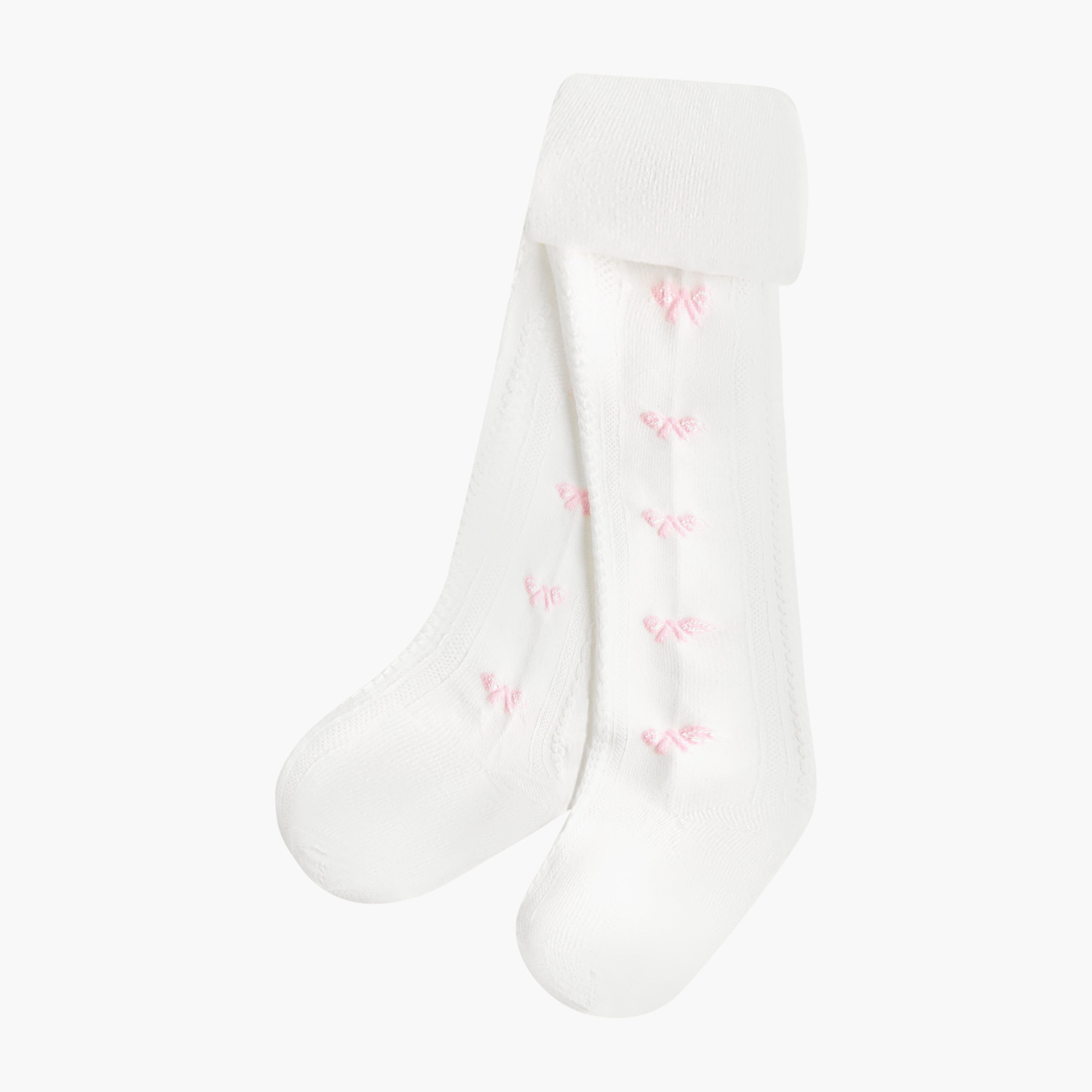 Pack of 2 Juniors Tights with Texture-baby-girls-accessories-socks-image-3