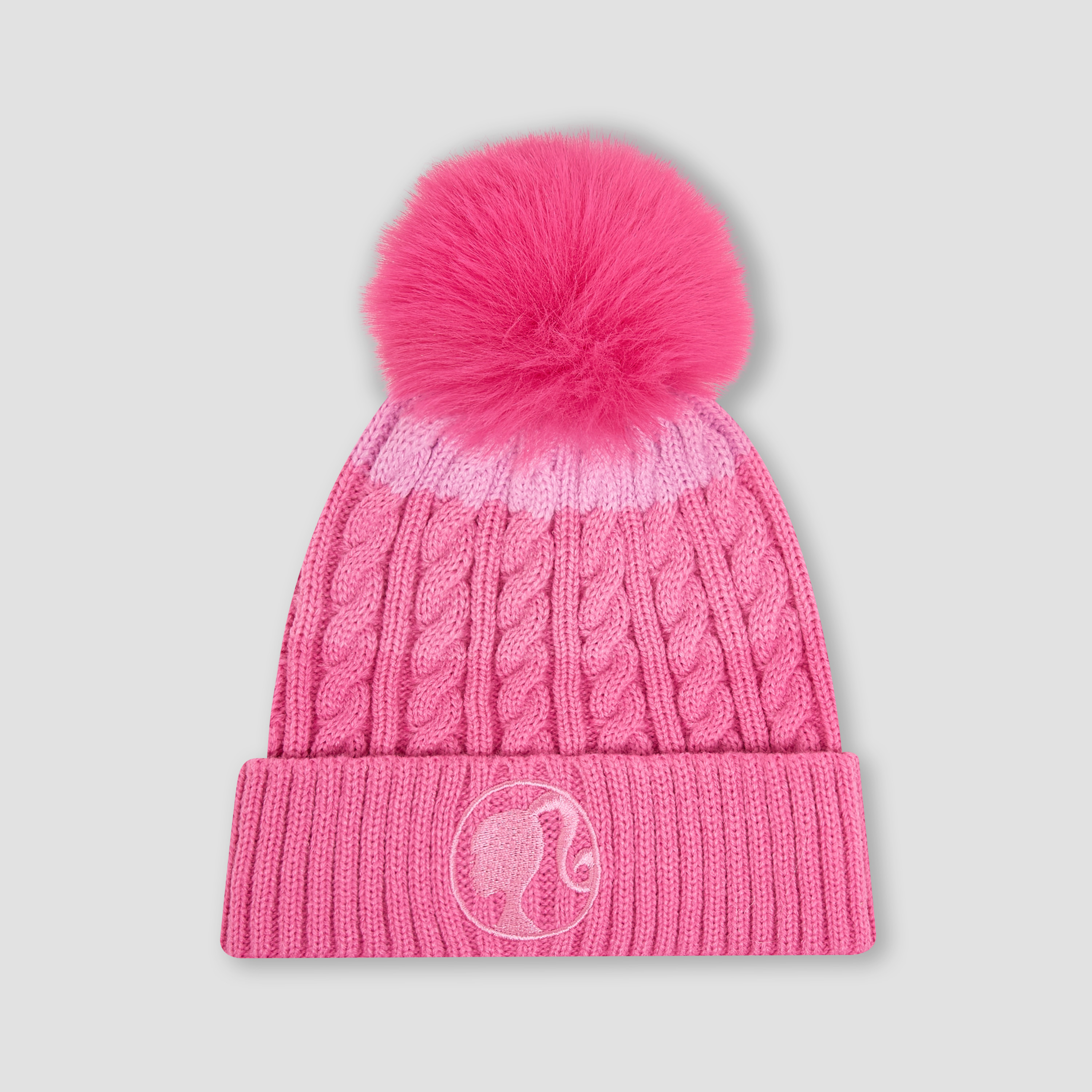 Winter Beanie with Barbie Embroidery-girls-clothing-winterwear-winteraccessories-image-1