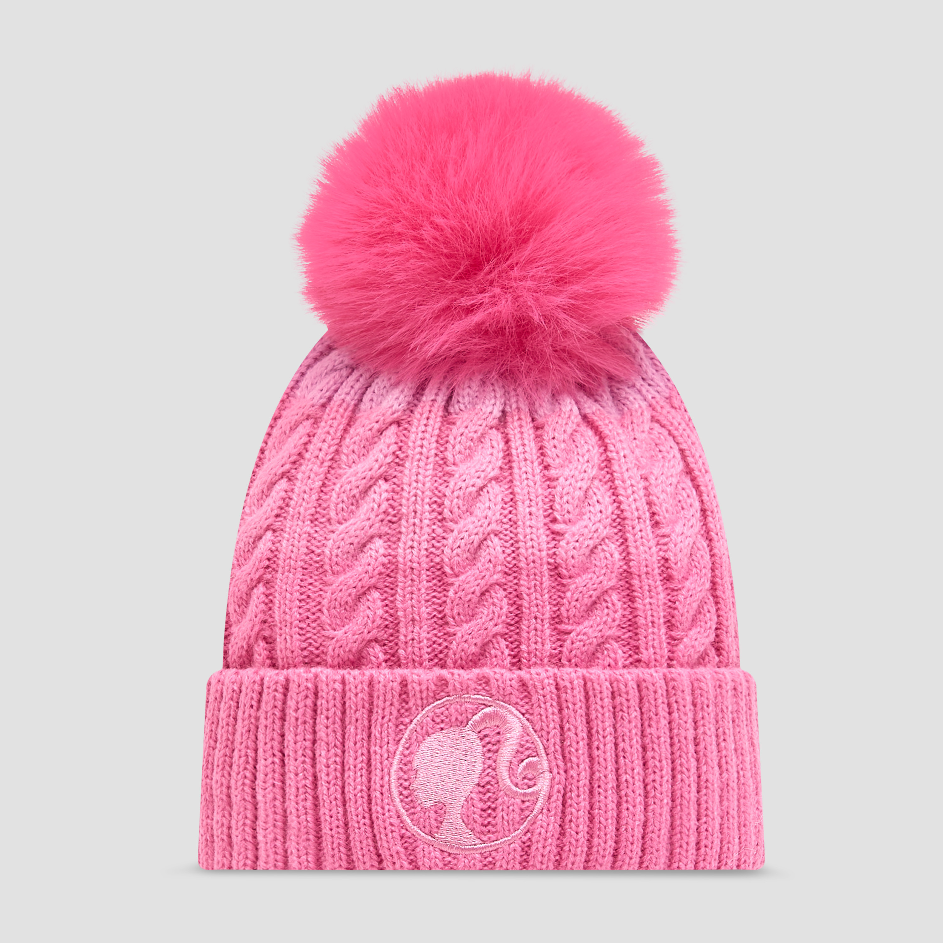 Winter Beanie with Barbie Embroidery-girls-clothing-winterwear-winteraccessories-image-2