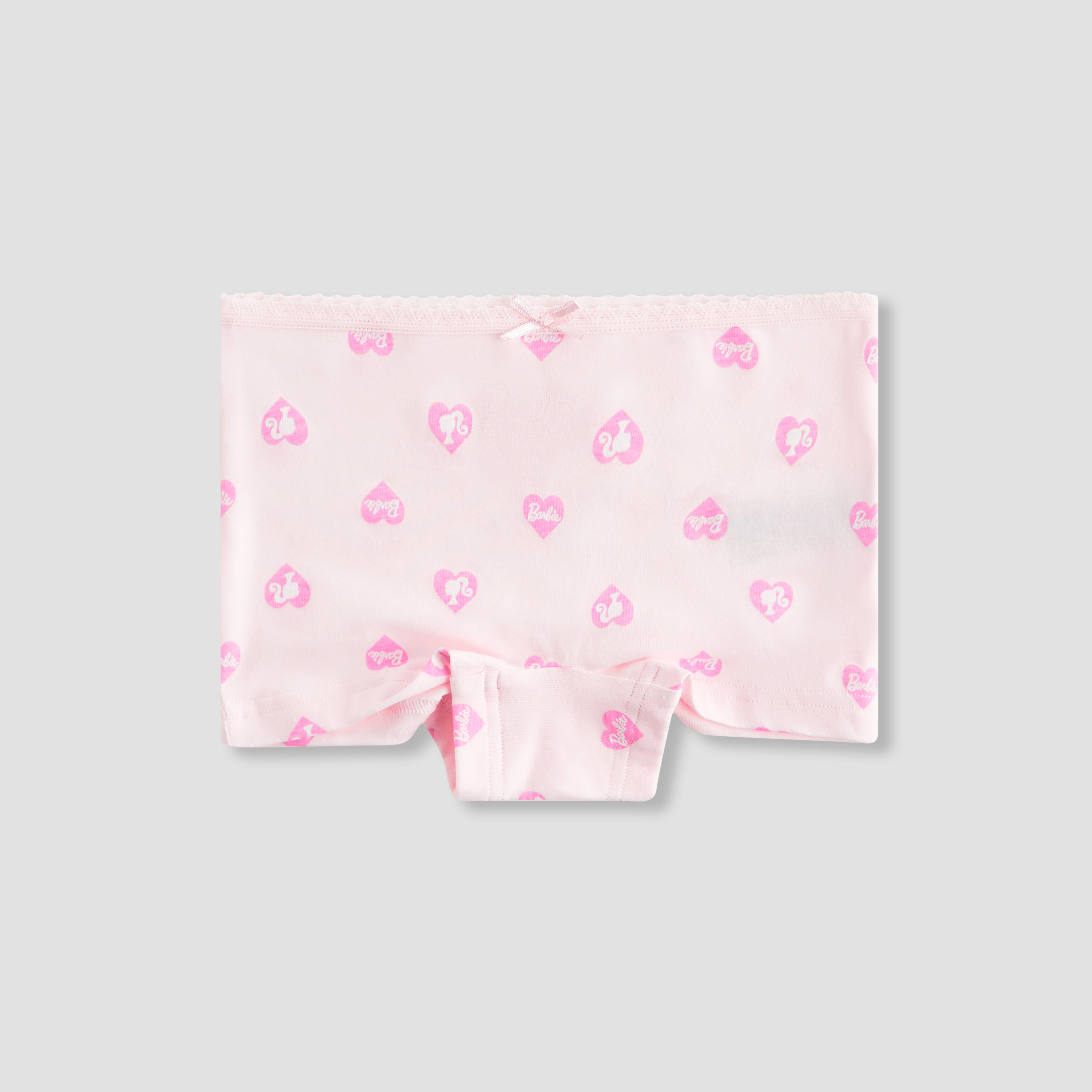 Barbie Print Boyshorts - Set of 3-baby-girls-clothing-innerwear-image-3