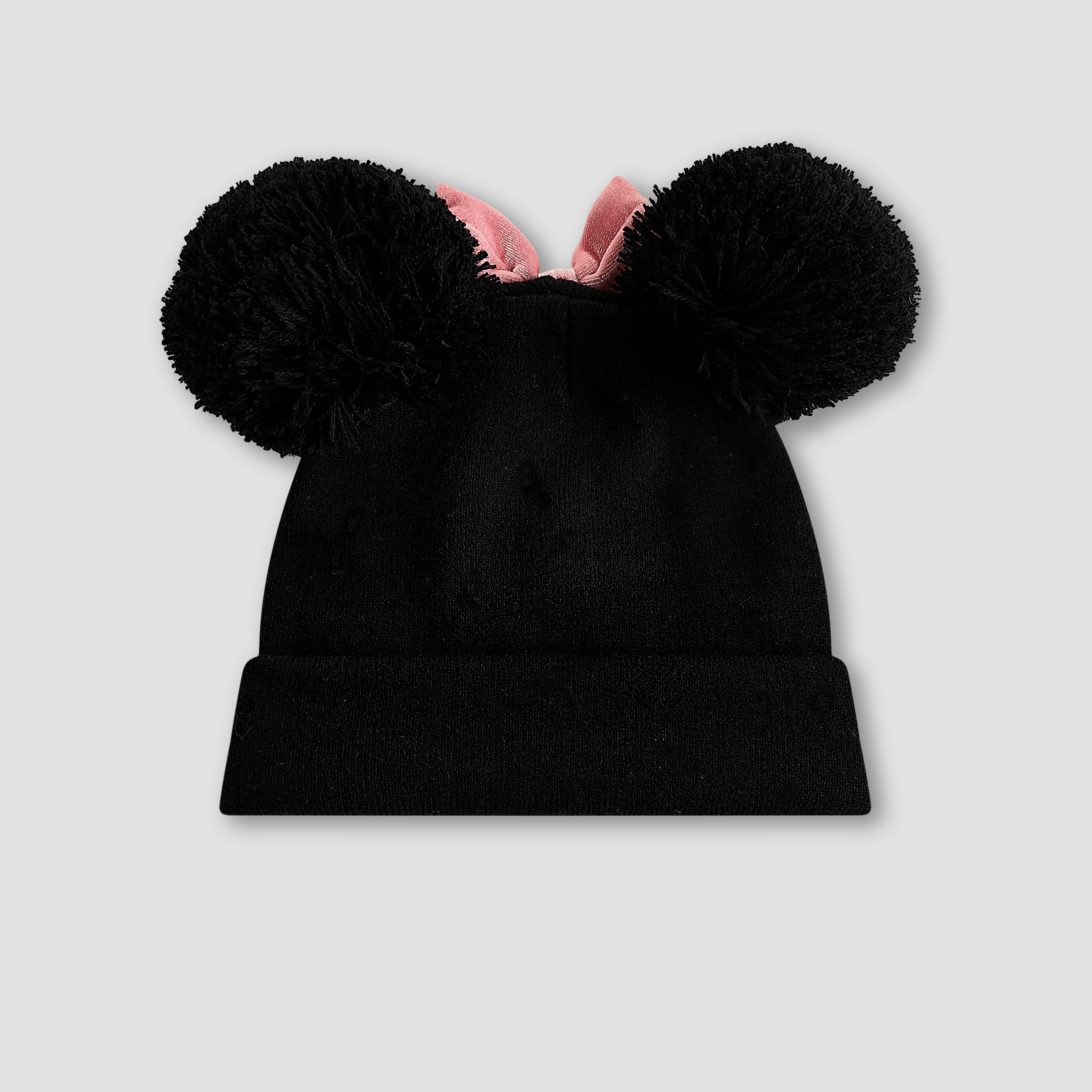 Disney Winter Beanie and Gloves with Minnie Mouse Print-girls-clothing-winterwear-winteraccessories-image-3