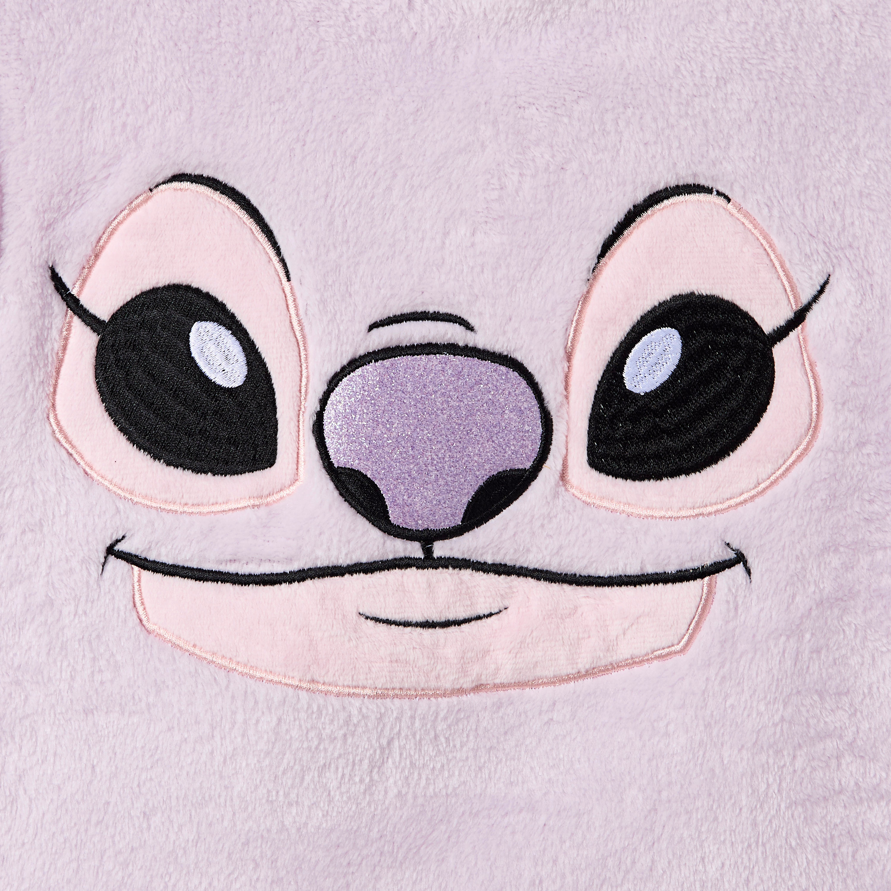 Disney Girls Sweatshirt and Pyjama Set with Stitch Angel Texture - Polyester - Long Sleeves - Hood-girls-clothing-nightwear-image-4