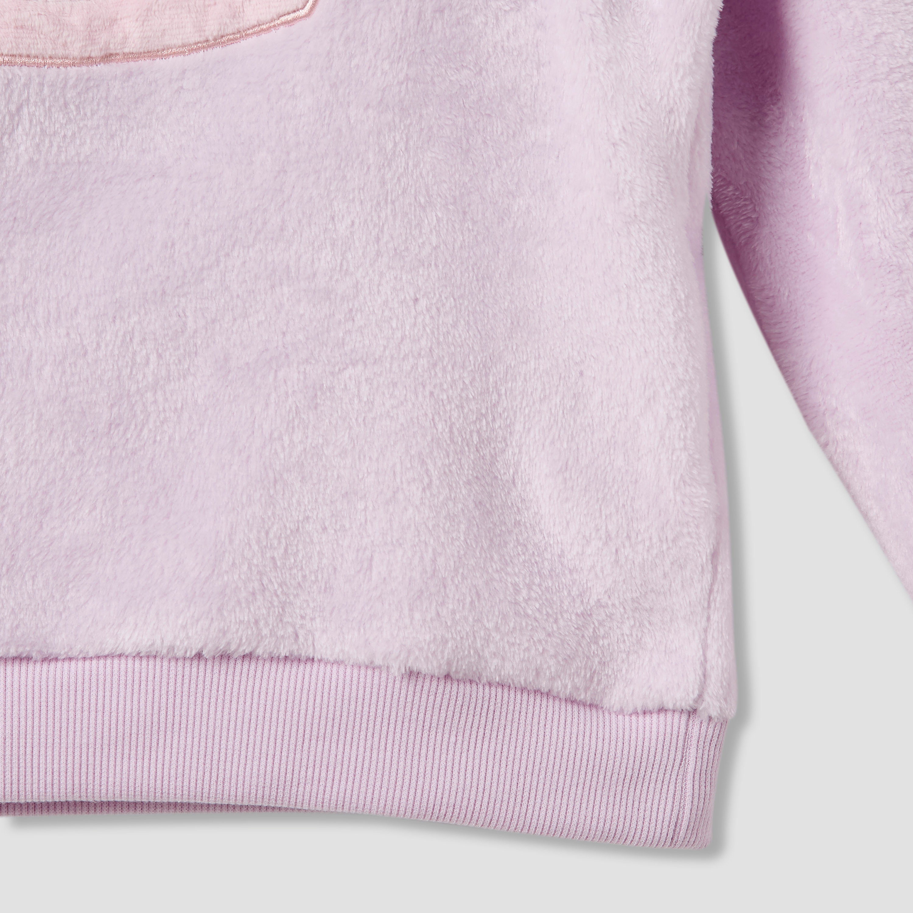 Disney Girls Sweatshirt and Pyjama Set with Stitch Angel Texture - Polyester - Long Sleeves - Hood-girls-clothing-nightwear-image-5