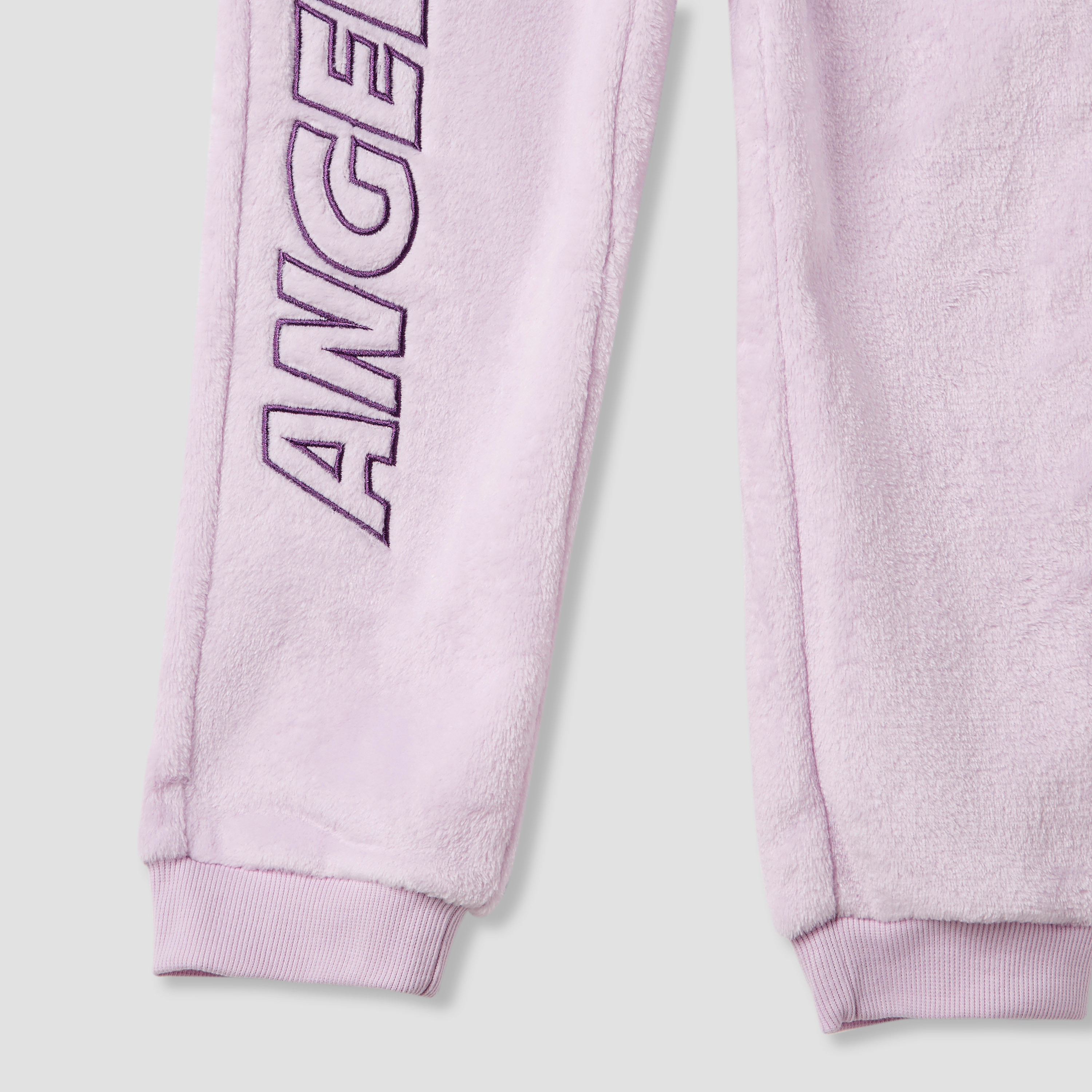 Disney Girls Sweatshirt and Pyjama Set with Stitch Angel Texture - Polyester - Long Sleeves - Hood-girls-clothing-nightwear-image-8