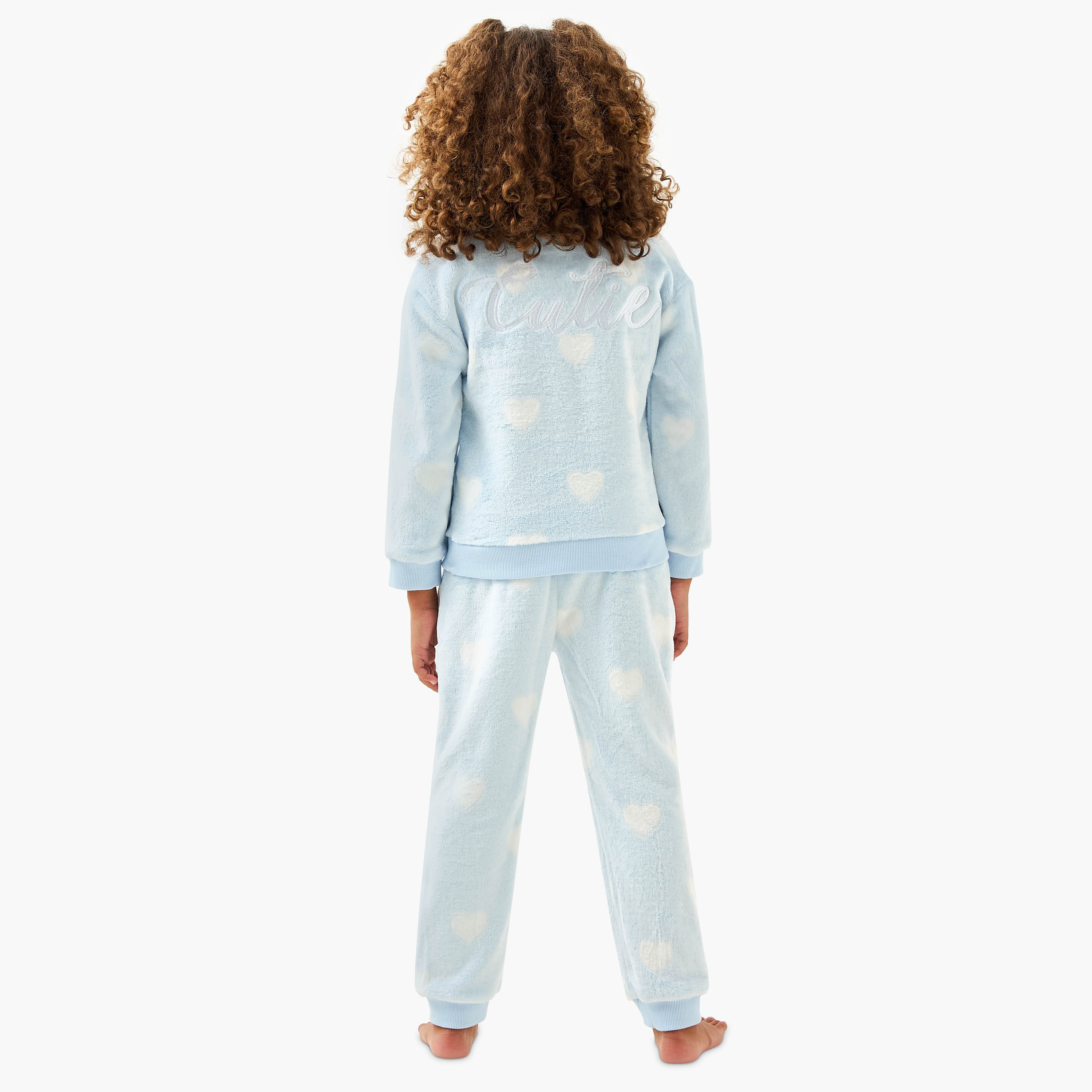 طقم بنطلون بيجاما وتيشيرت بطبعات ستيتش من ديزني-baby-girls-clothing-winterwear-pyjamasets-image-4