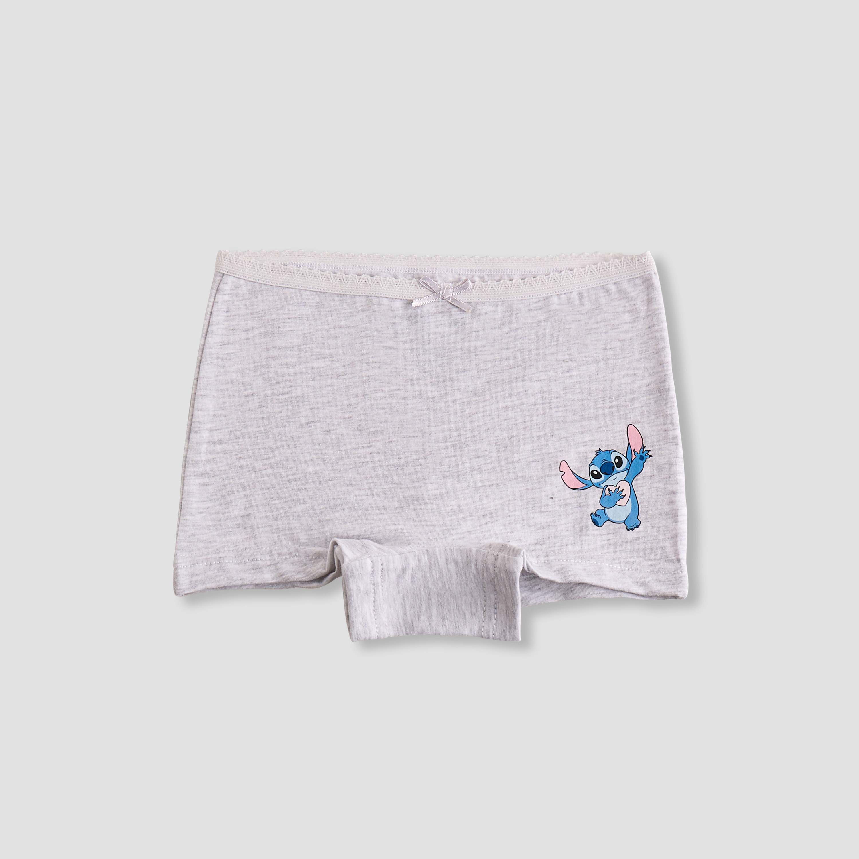 Disney Stitch Print Boyshorts - Set of 3-baby-girls-clothing-innerwear-image-4