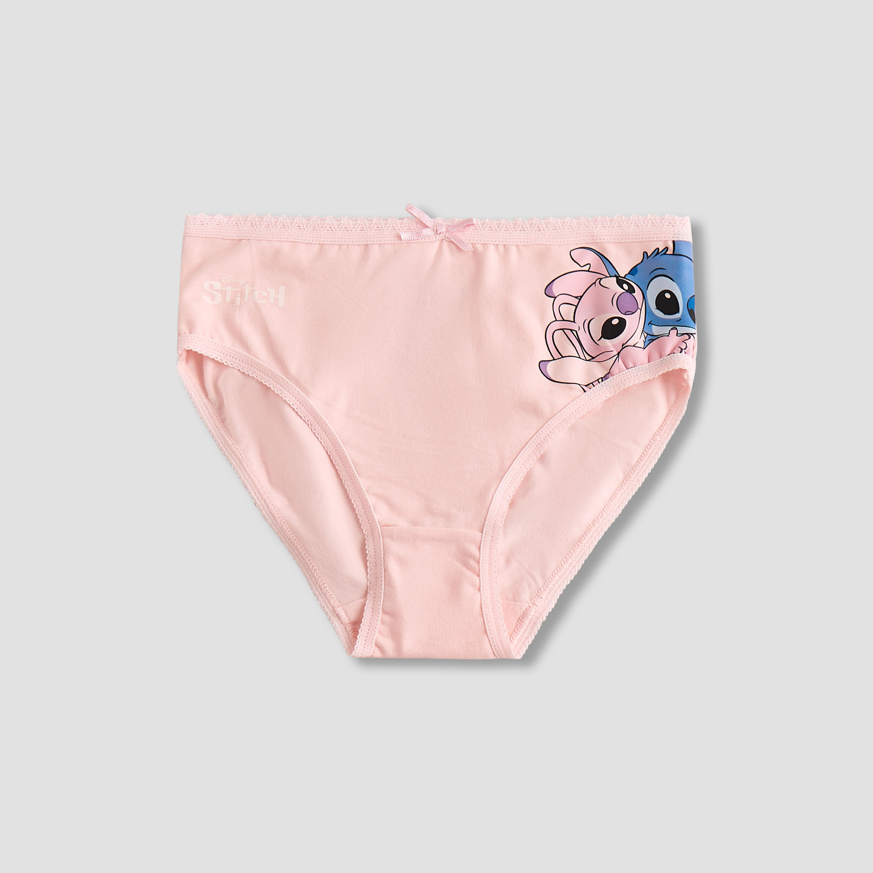 Disney Stitch Print Briefs - Set of 3-baby-girls-clothing-innerwear-image-4