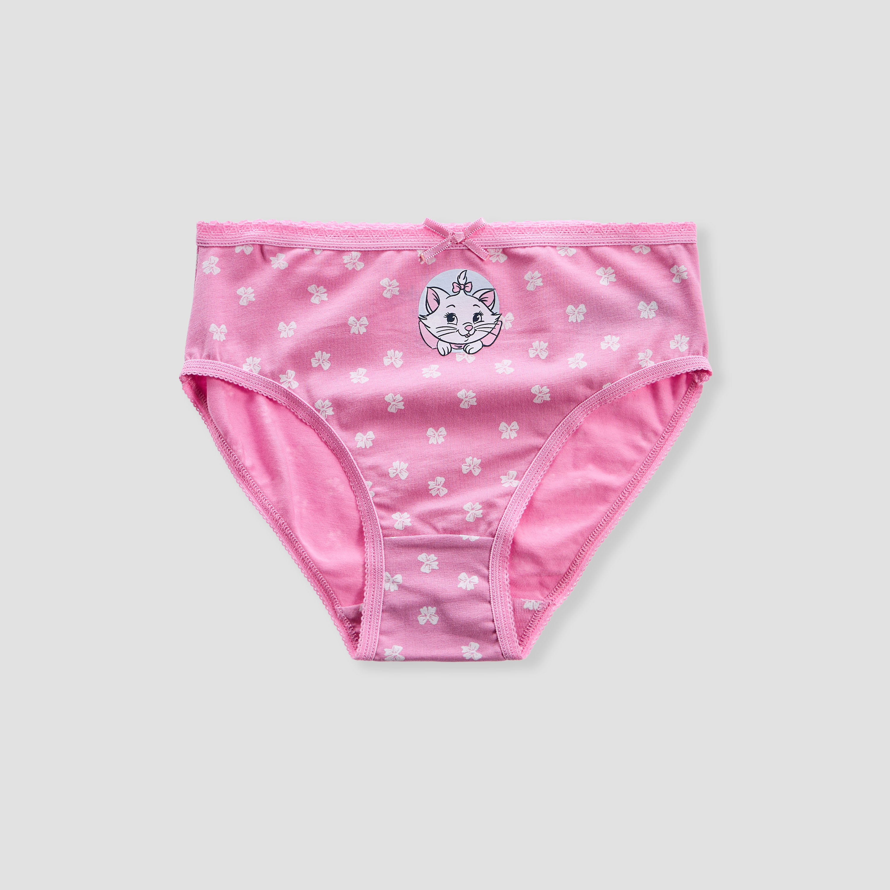 Disney Marie Print Briefs with Elasticated Waistband - Set of 3-girls-clothing-innerwear-panties-image-4