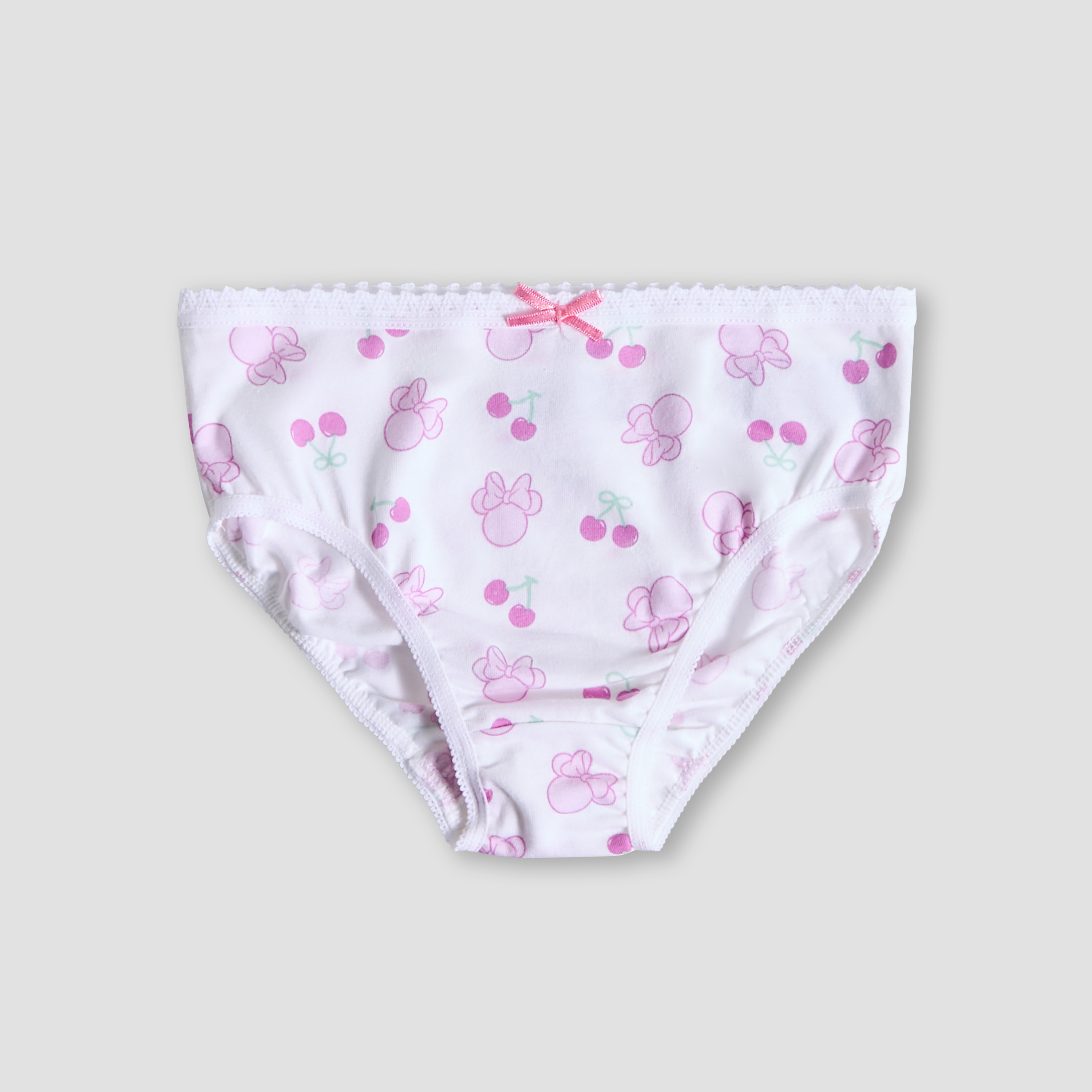 Pack of 7 Disney Cotton Briefs with Minnie Mouse Print-baby-girls-clothing-innerwear-image-2