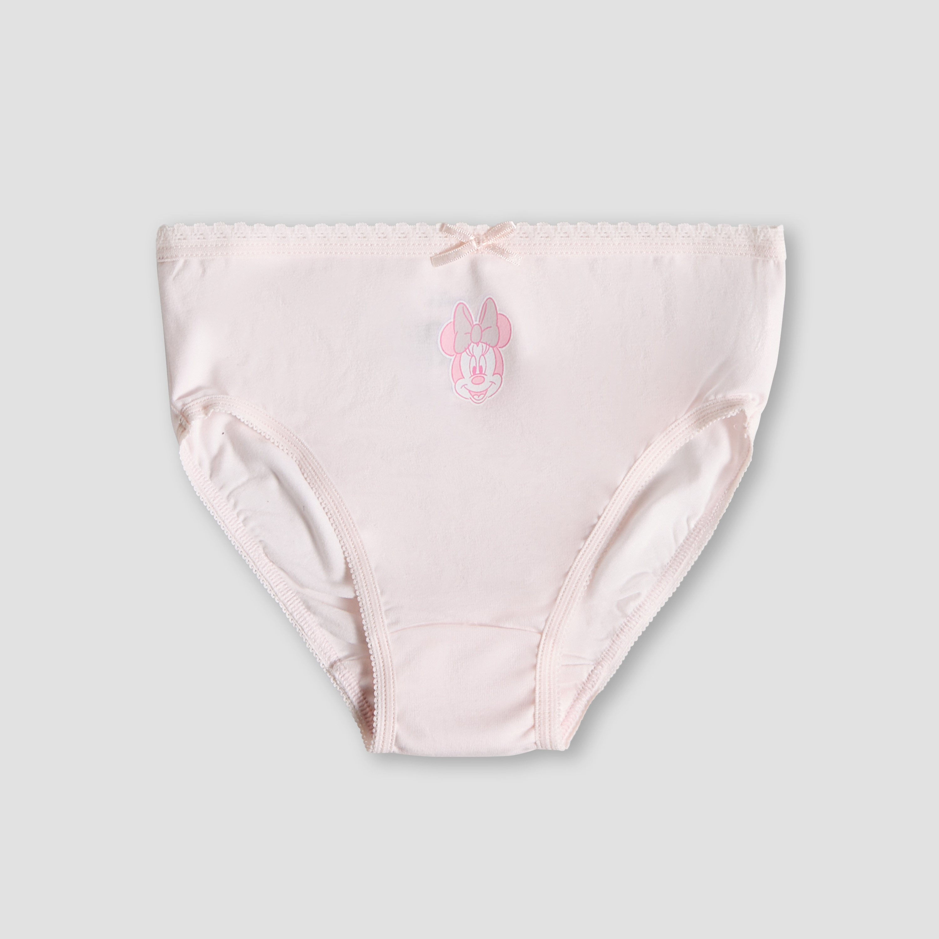 Pack of 7 Disney Cotton Briefs with Minnie Mouse Print-baby-girls-clothing-innerwear-image-5