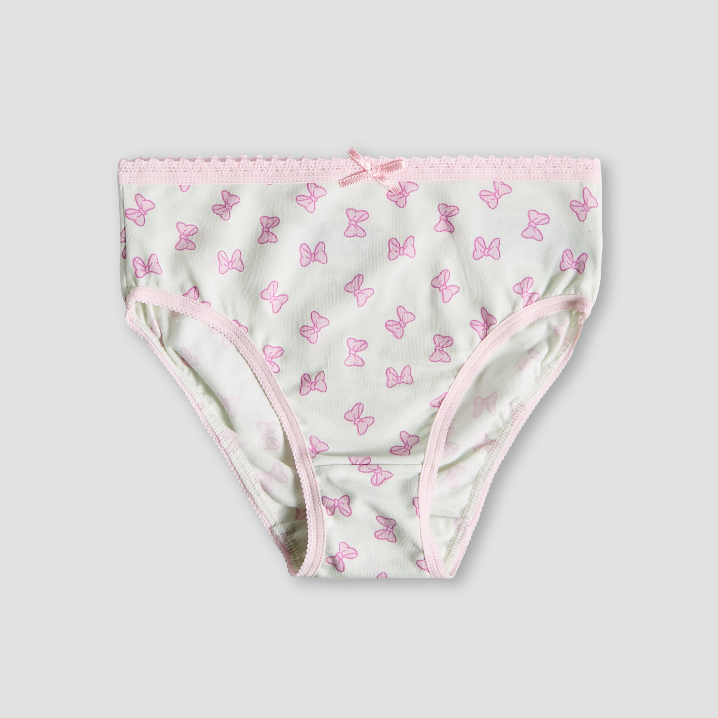 Pack of 7 Disney Cotton Briefs with Minnie Mouse Print-baby-girls-clothing-innerwear-image-6