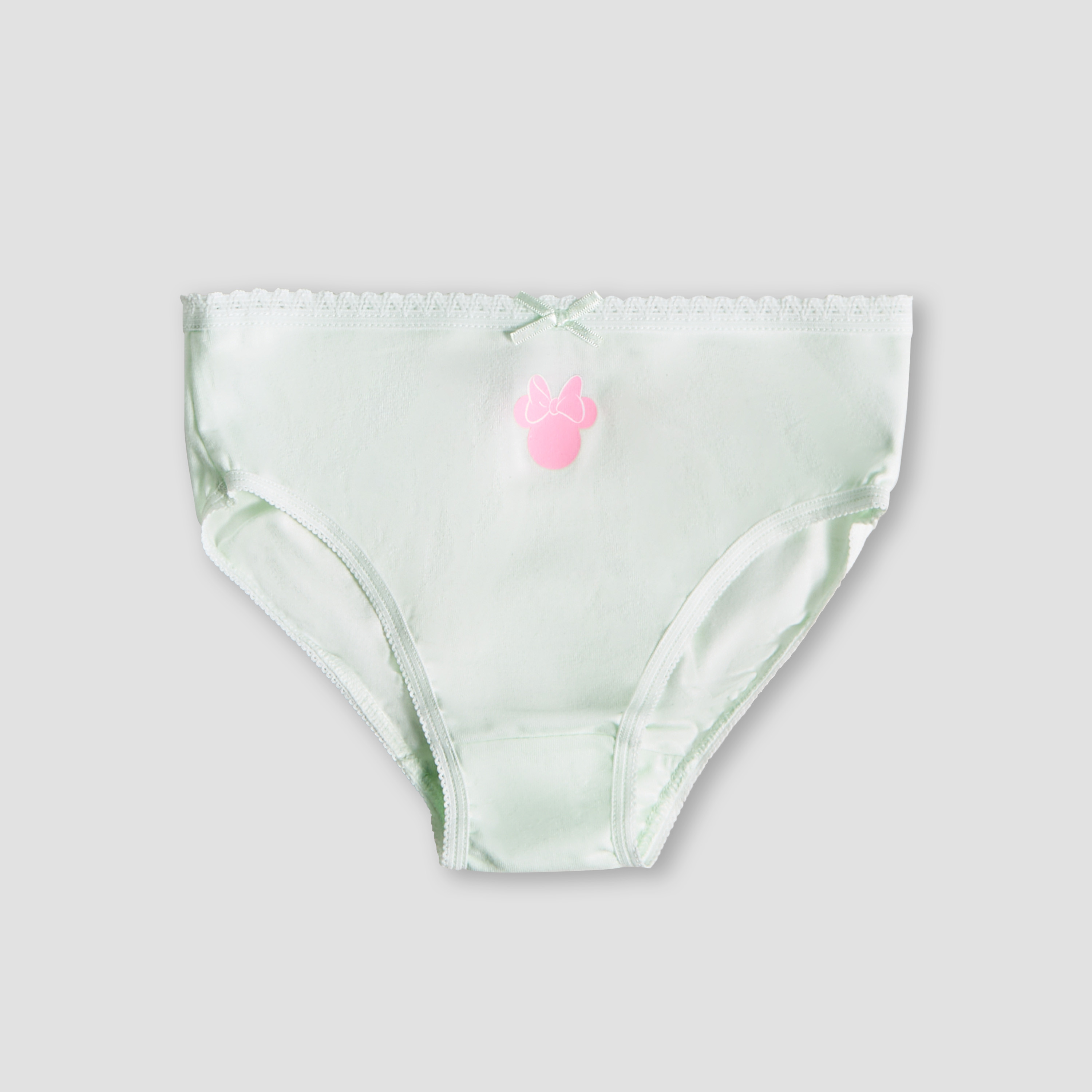 Pack of 7 Disney Cotton Briefs with Minnie Mouse Print-baby-girls-clothing-innerwear-image-7