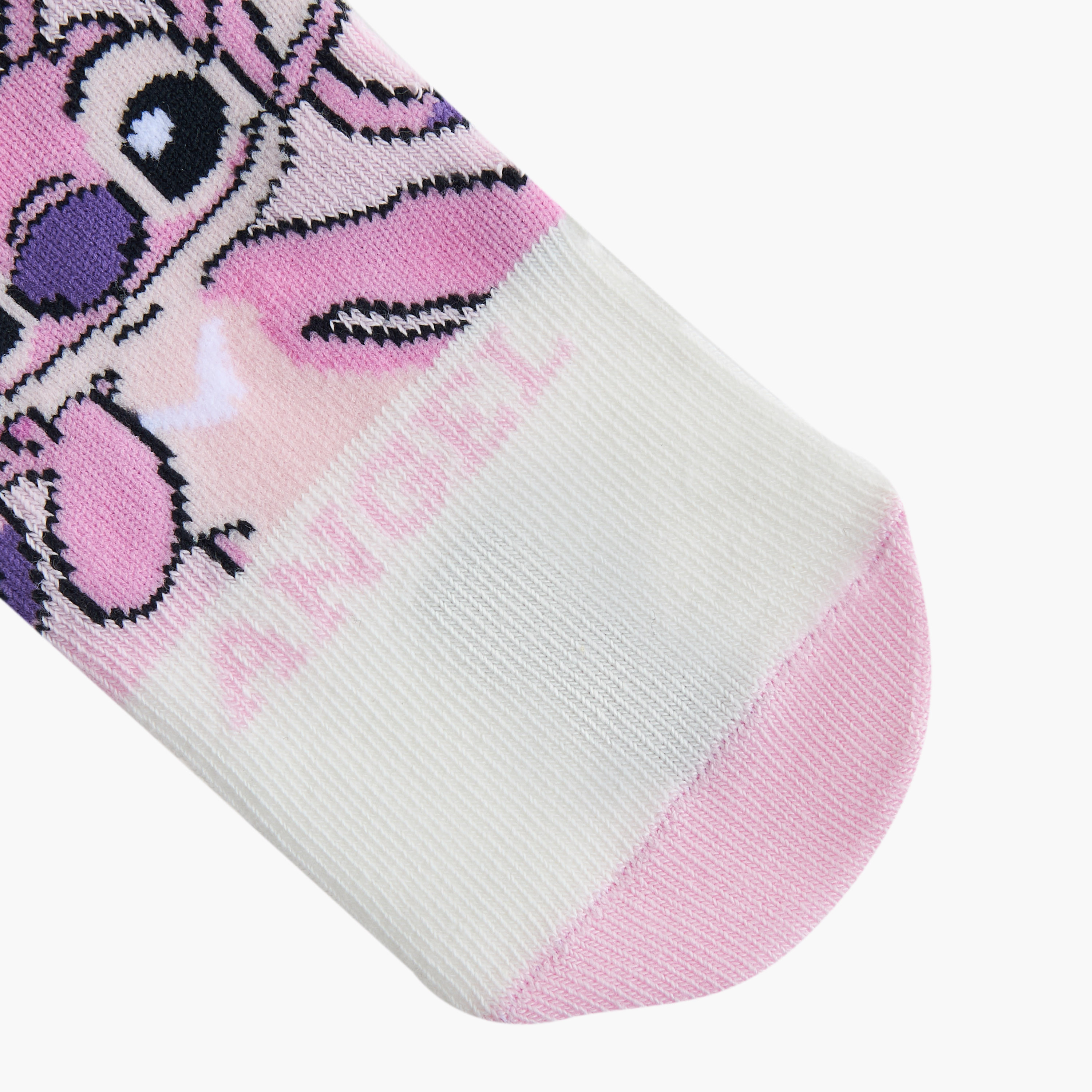 Disney Girls Socks with Angel and Stitch Print - Set of 3-girls-accessories-socks-image-3