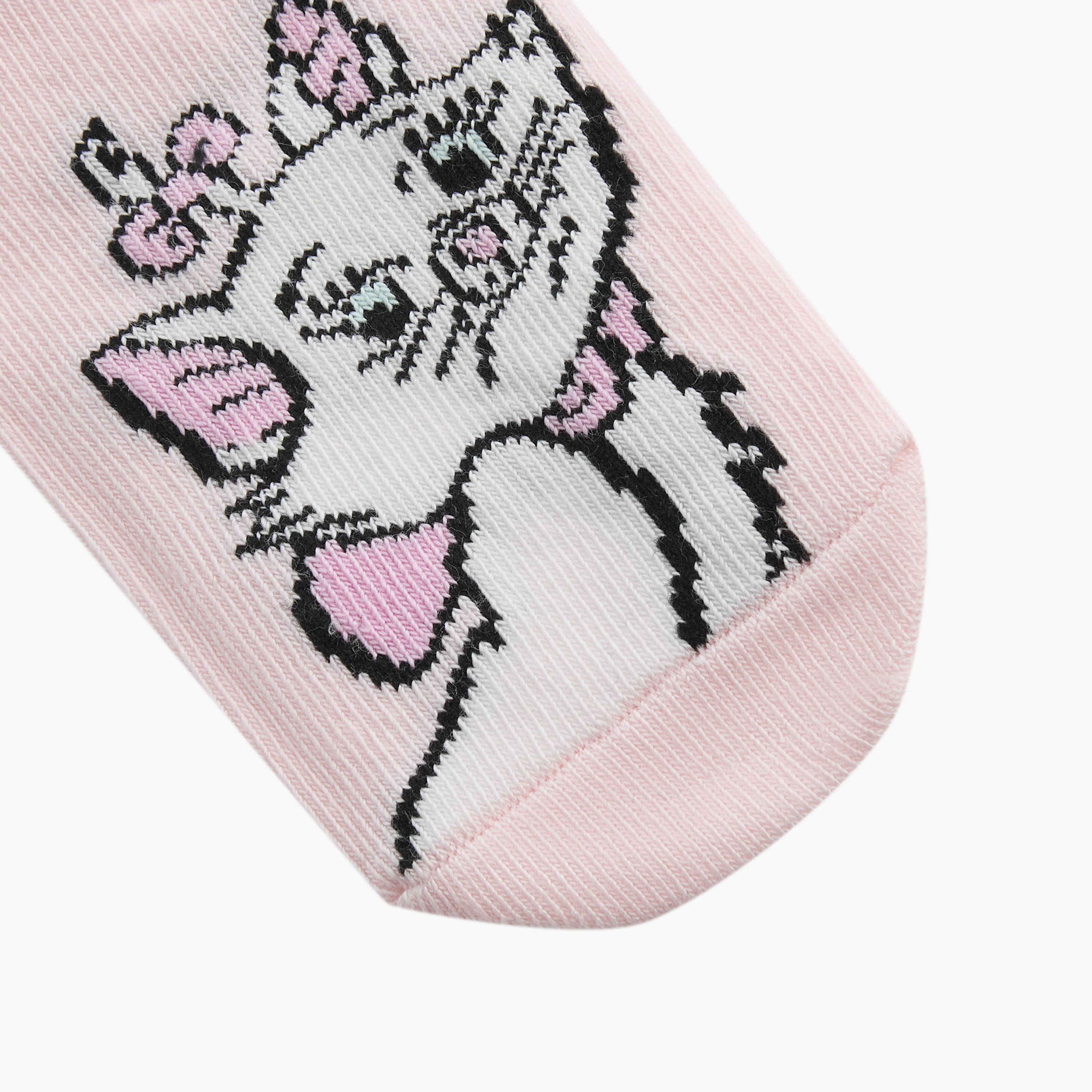 Pack of 3 Disney Girls Ankle Length Socks Marie Print-girls-accessories-socks-image-5