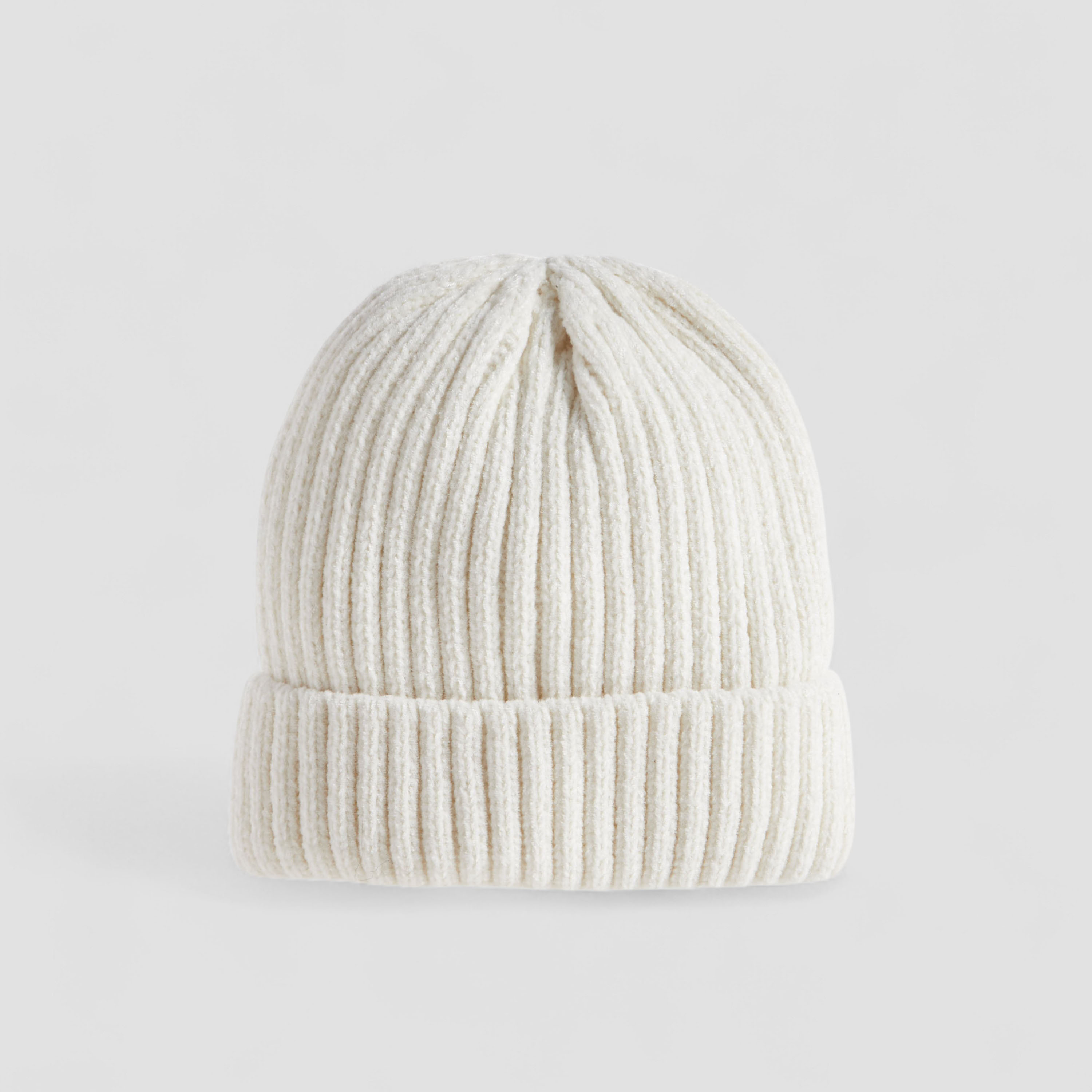 Juniors Girls Winter Beanie with Ribbed Design-baby-girls-clothing-winterwear-winteraccessories-image-1