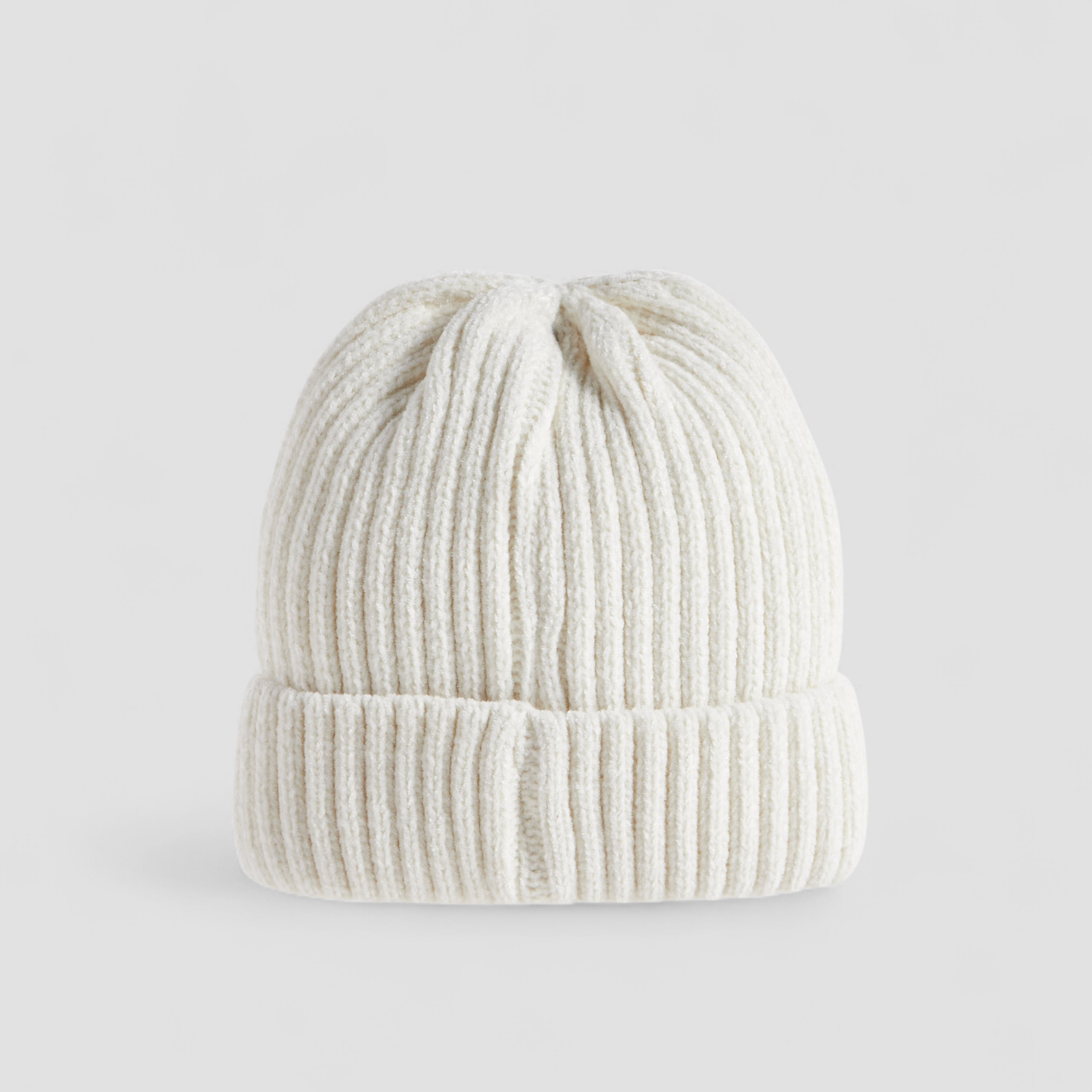 Juniors Girls Winter Beanie with Ribbed Design-baby-girls-clothing-winterwear-winteraccessories-image-3