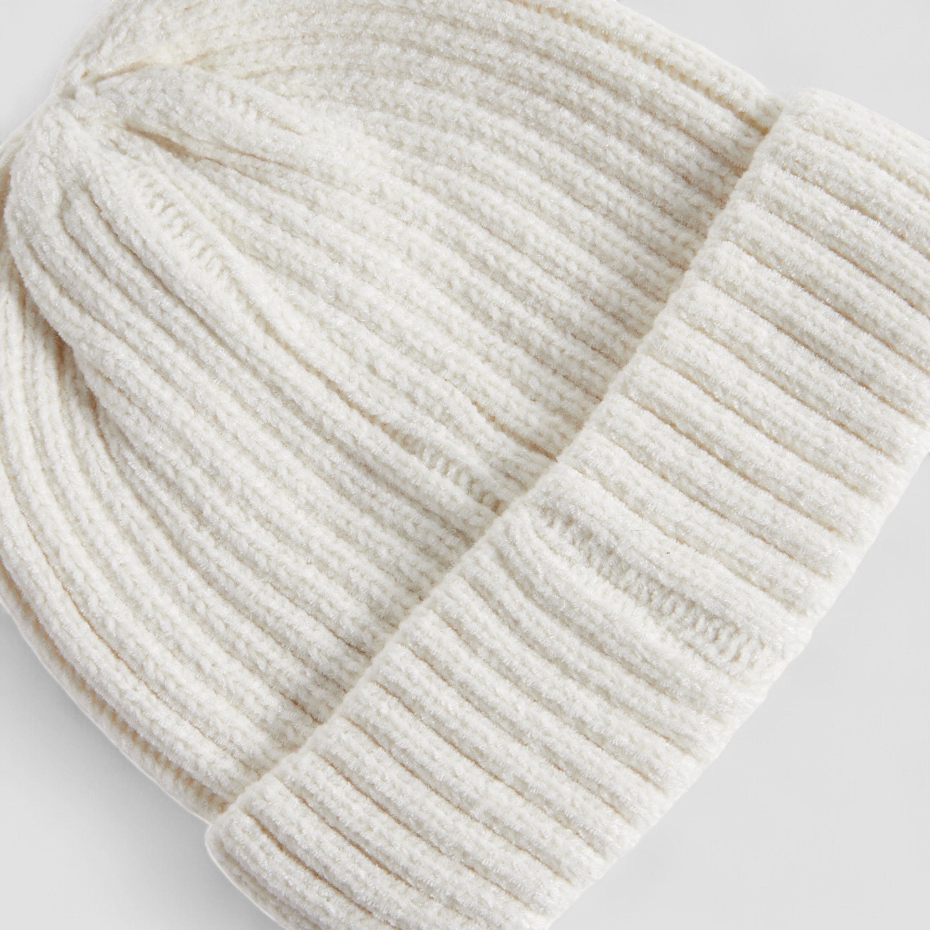 Juniors Girls Winter Beanie with Ribbed Design-baby-girls-clothing-winterwear-winteraccessories-image-4