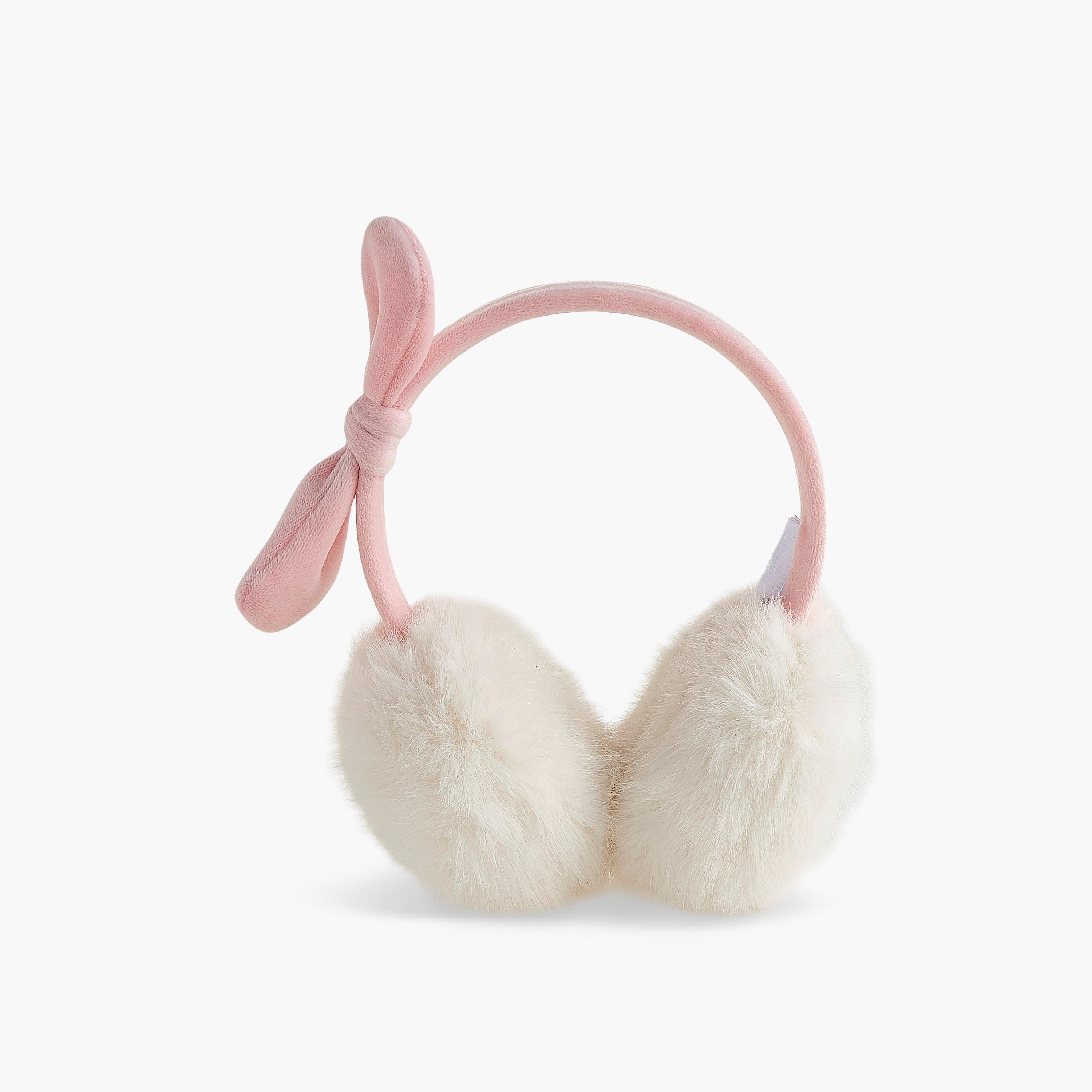 Juniors Winter Earmuffs with Knot Bow-girls-clothing-winterwear-winteraccessories-image-1