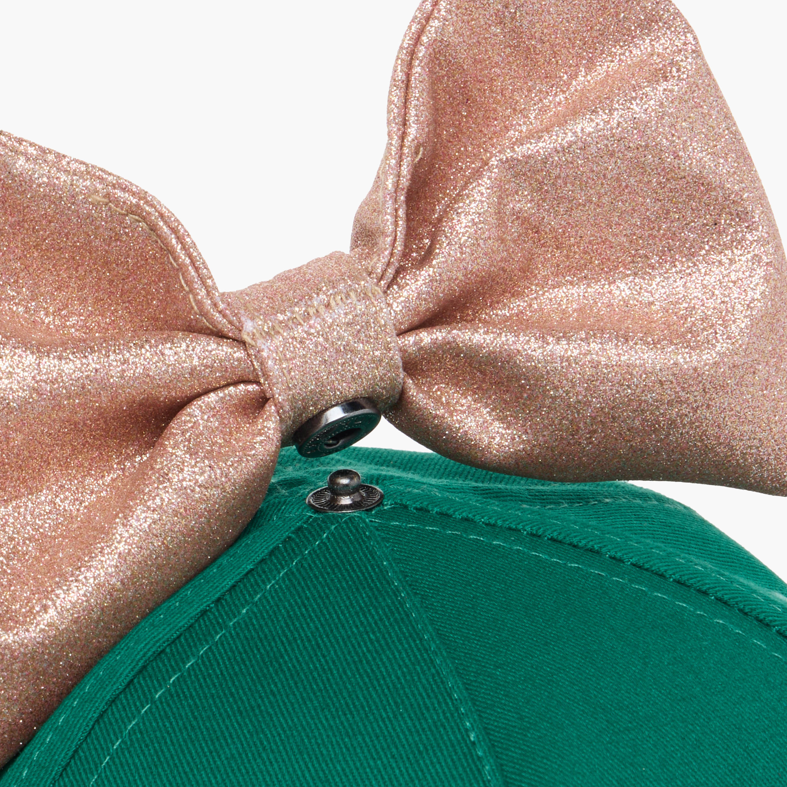 Juniors KSA National Day Embroidered Cap with Bow Accent-girls-accessories-caps-image-7