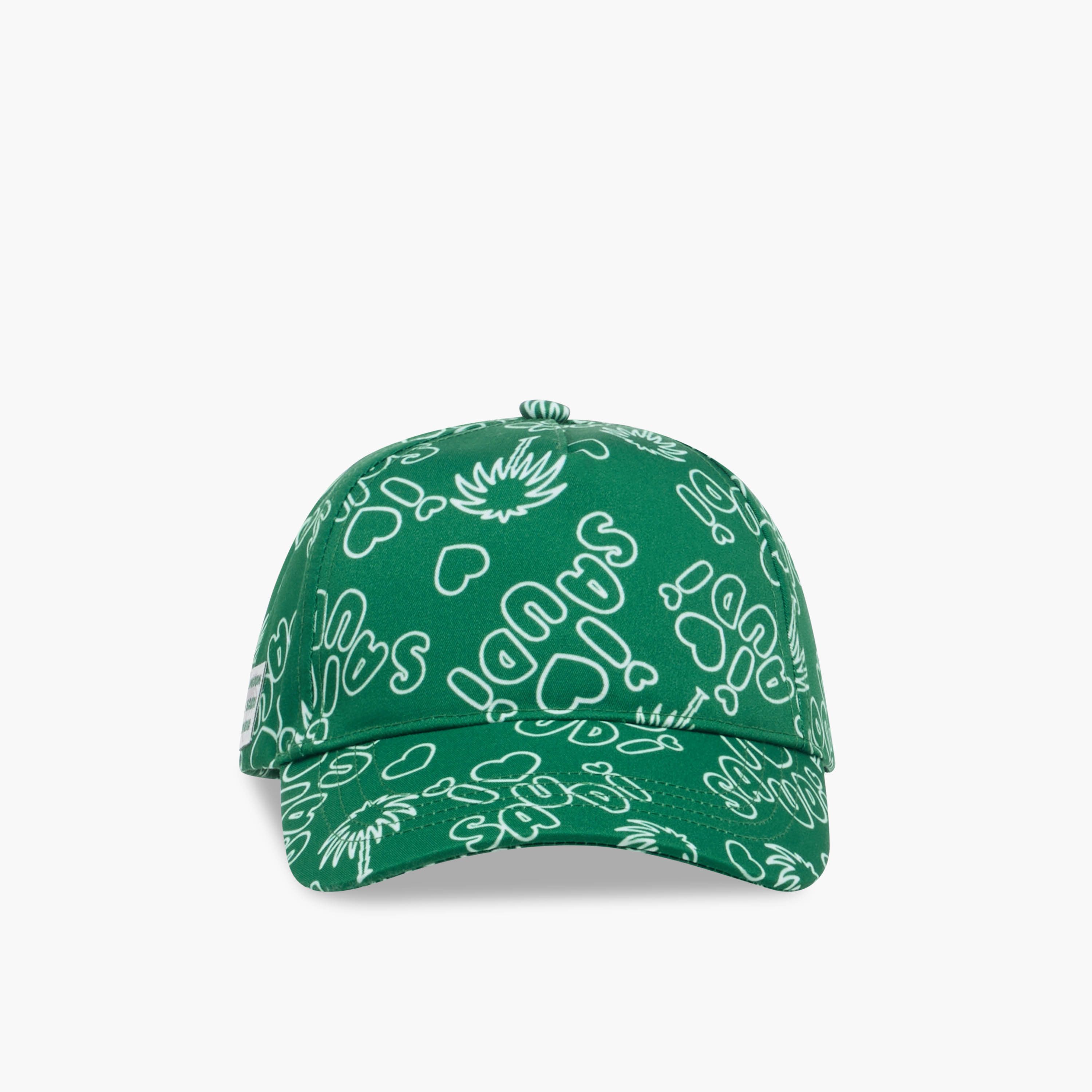 Juniors Saudi Arabia National Day Print Cap with Hook and Loop Closure-girls-accessories-caps-image-1