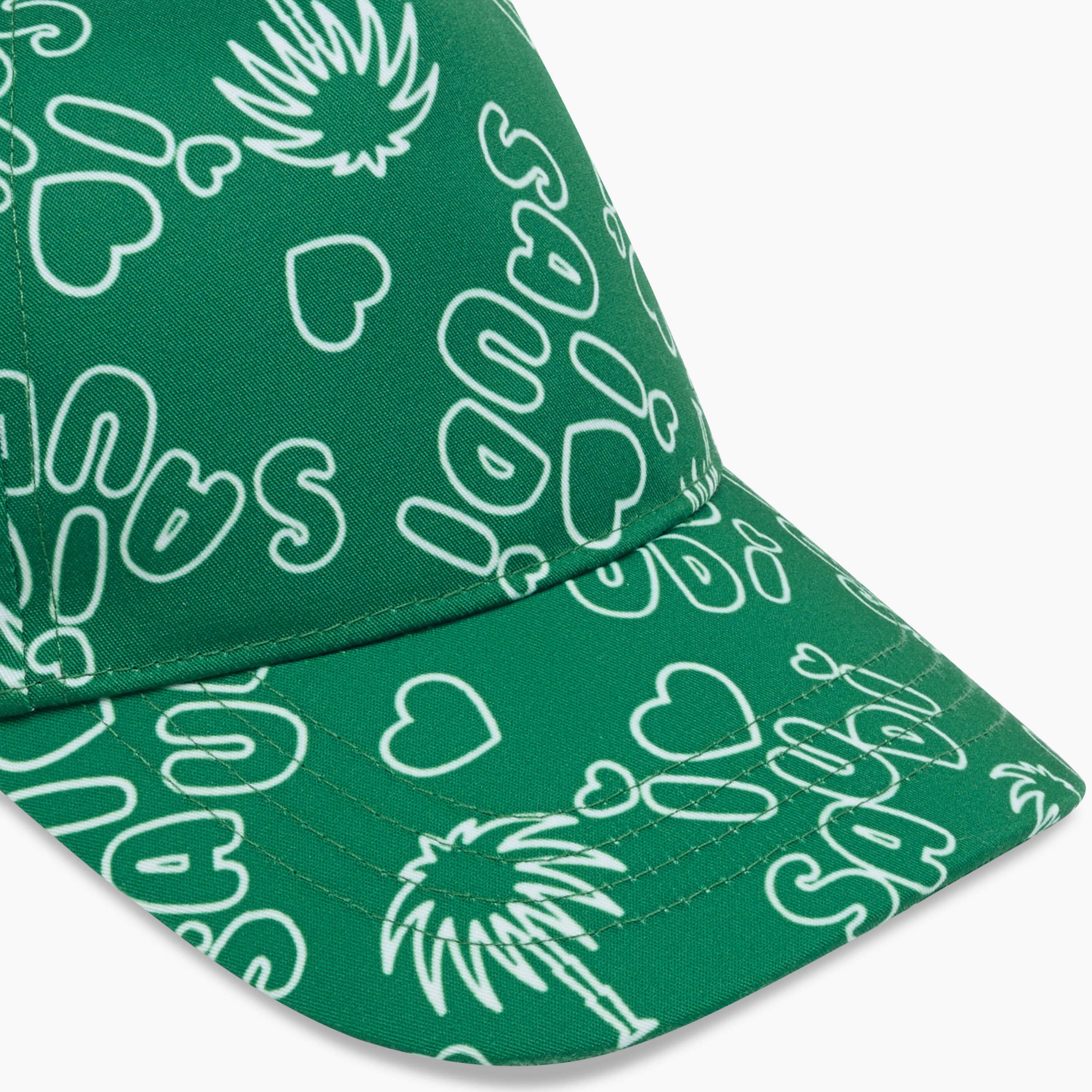 Juniors Saudi Arabia National Day Print Cap with Hook and Loop Closure-girls-accessories-caps-image-6