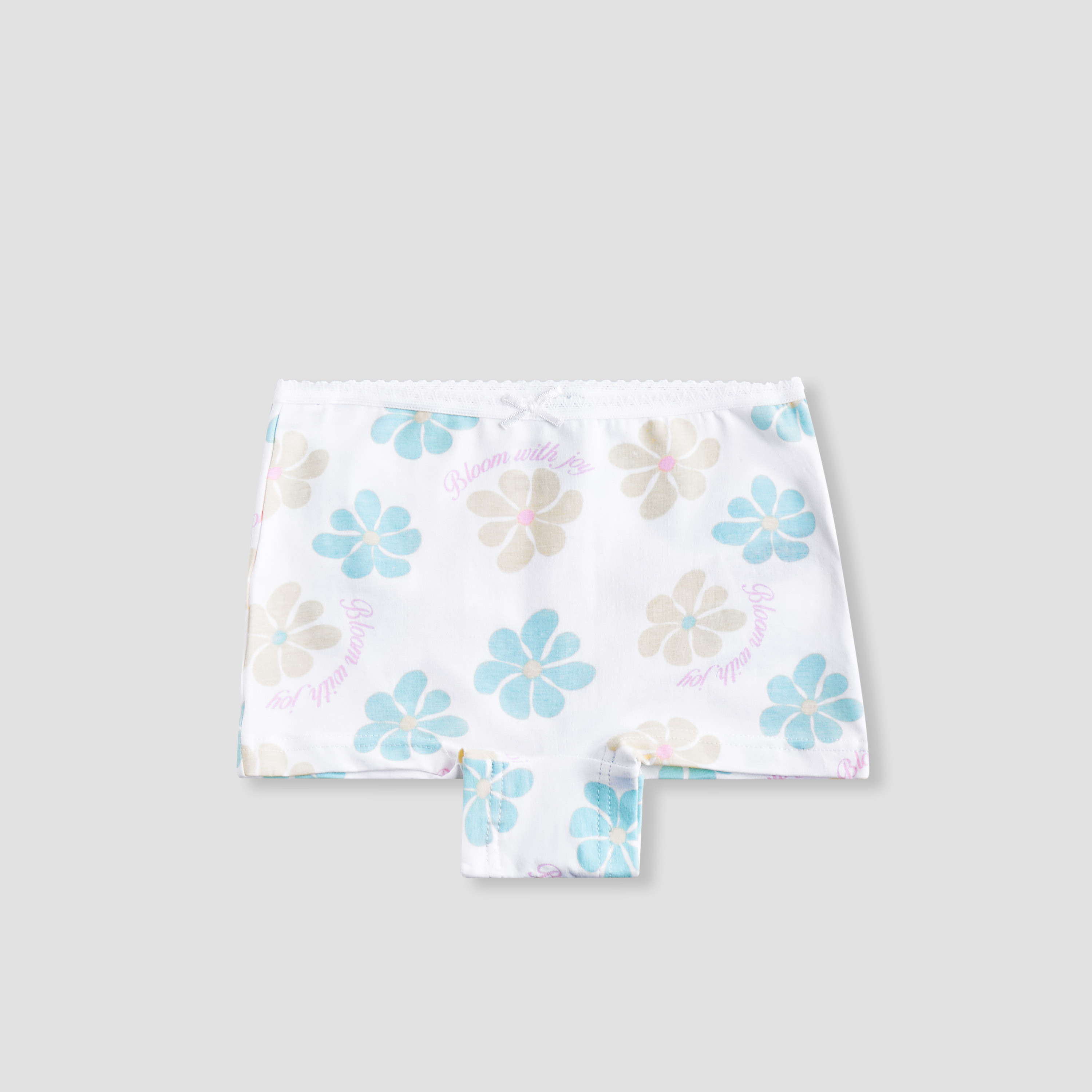 Juniors Printed Boyshort Briefs - Set of 5-girls-clothing-innerwear-panties-image-2