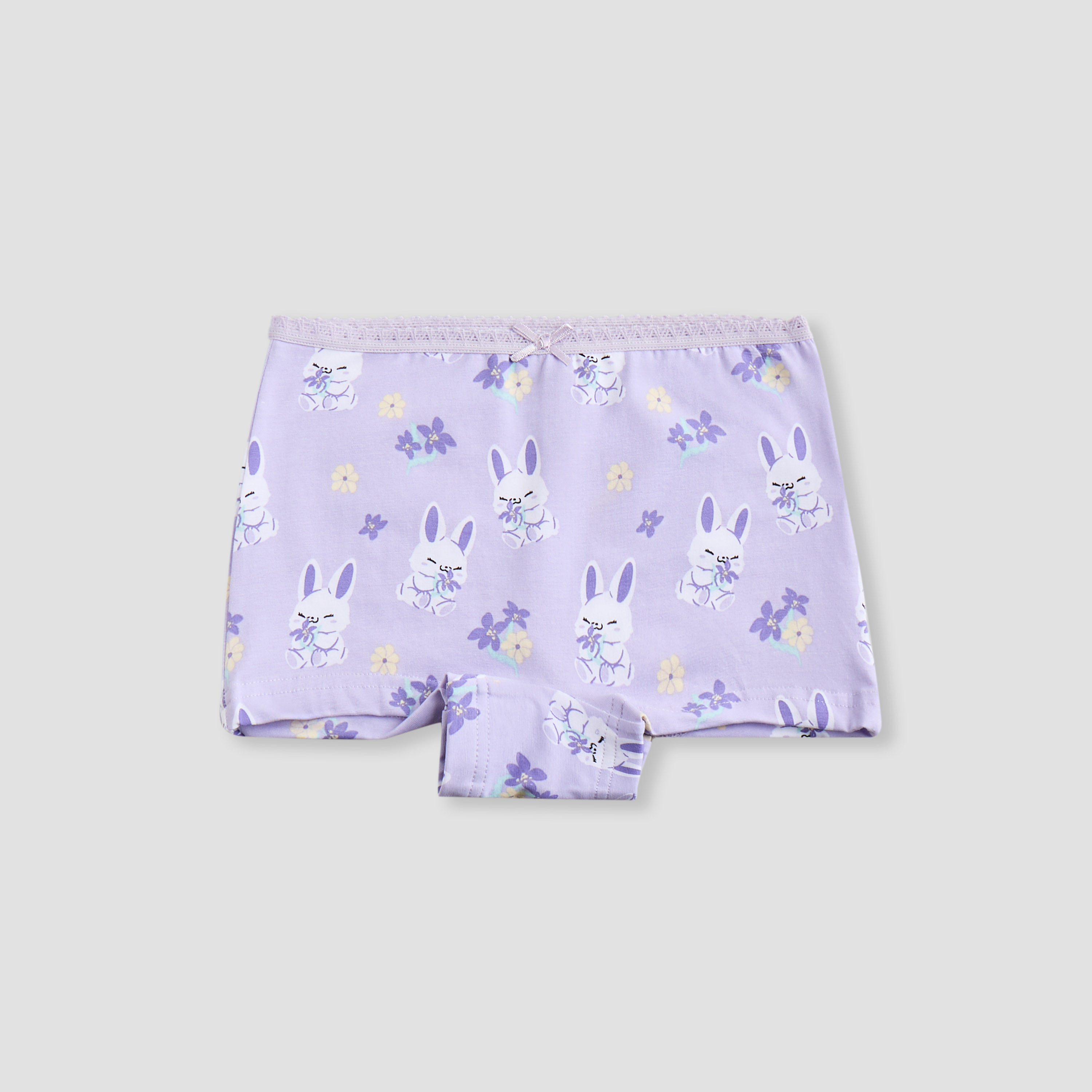 Juniors Printed Boyshort Briefs - Set of 5-girls-clothing-innerwear-panties-image-4