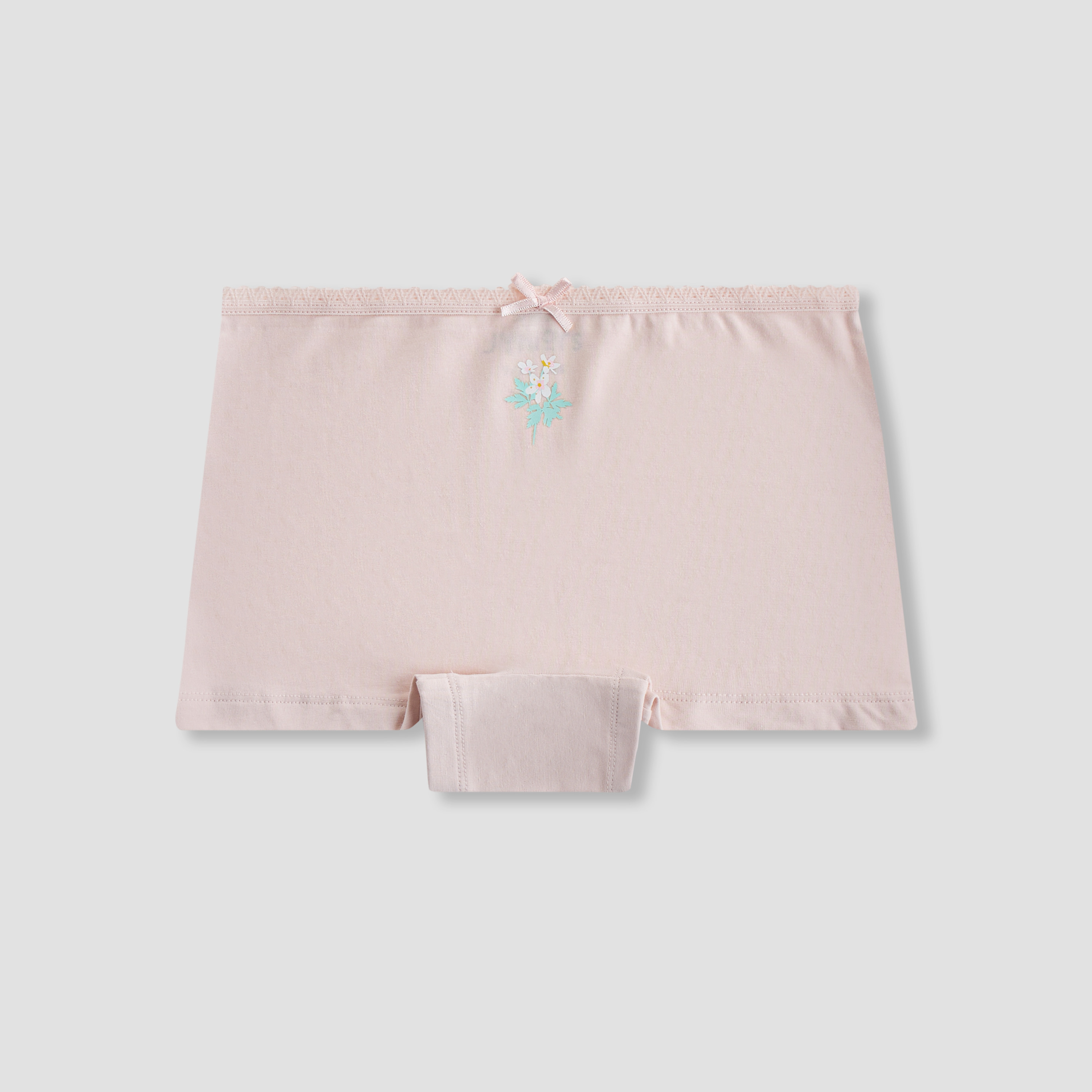 Pack of 5 Juniors Cotton Briefs with Swan Print-girls-clothing-innerwear-panties-image-5