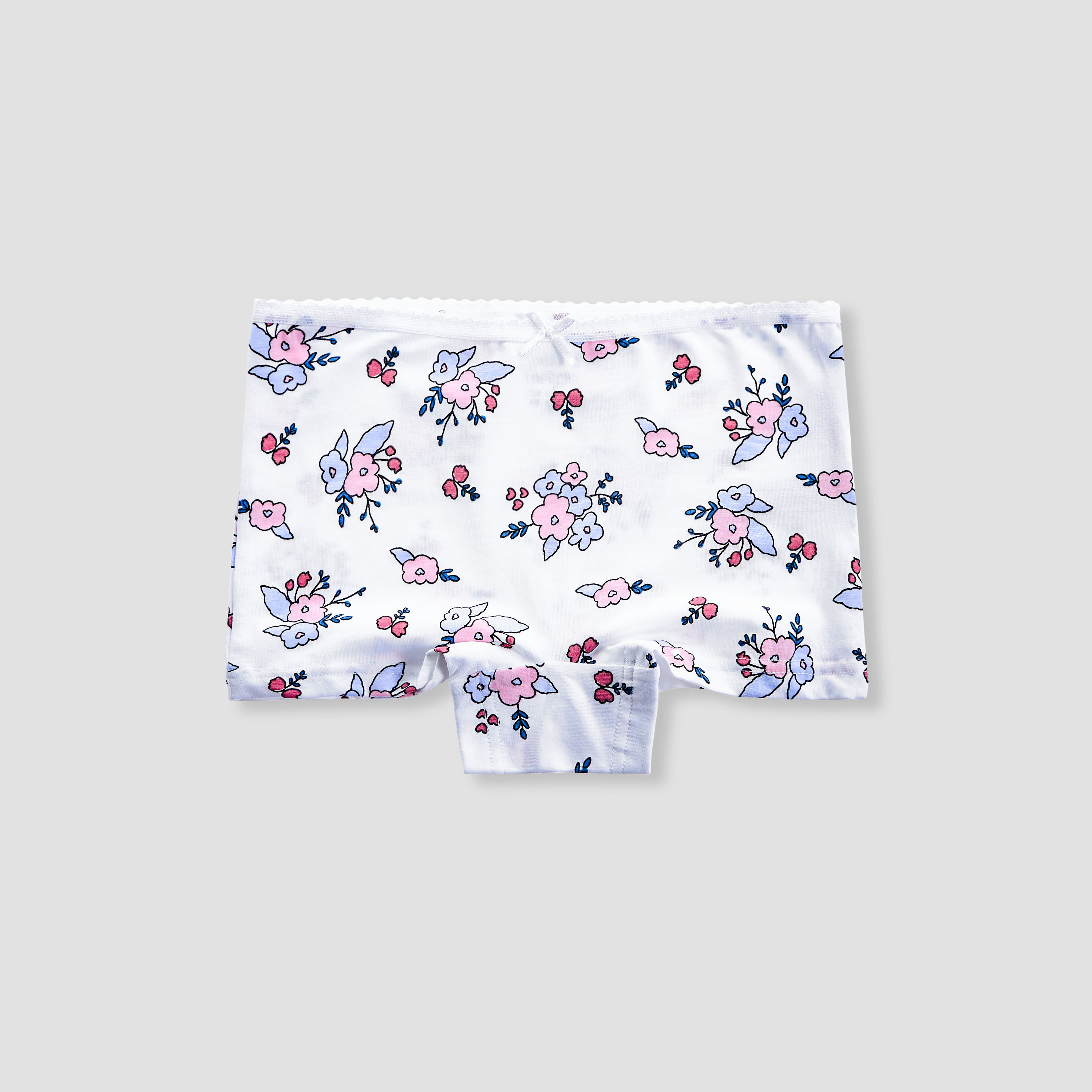 Juniors Printed Briefs with Elasticated Waistband - Set of 5-girls-clothing-innerwear-panties-image-6