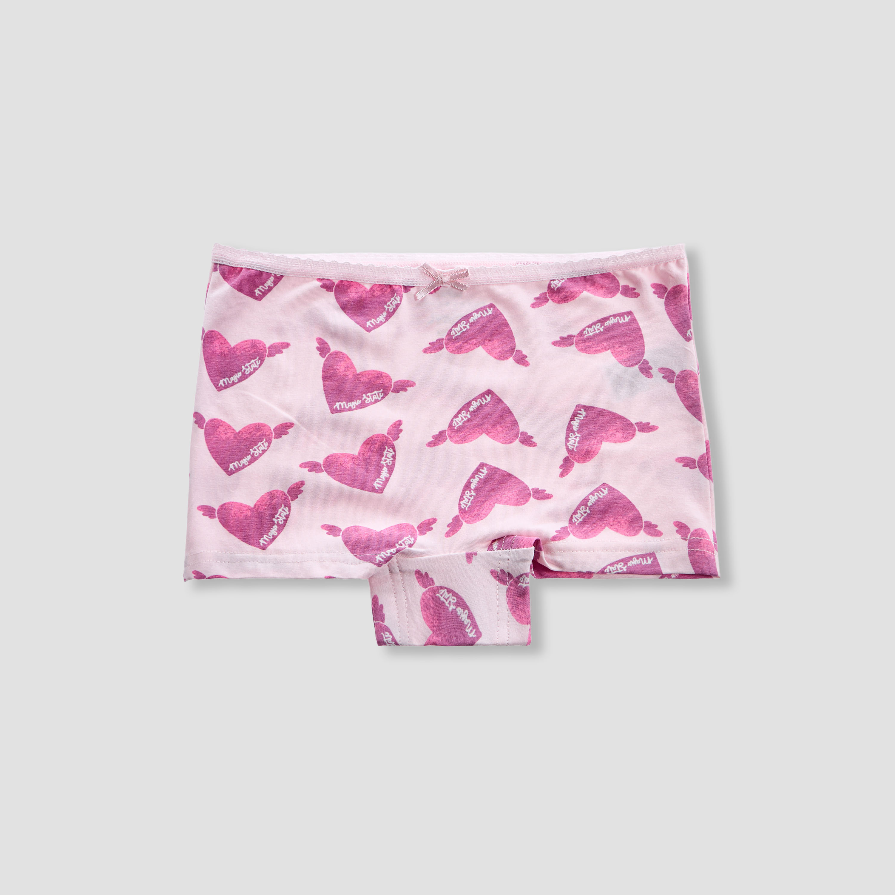 Juniors Printed Boxer Briefs with Elasticated Waistband - Set of 5-girls-clothing-innerwear-panties-image-3