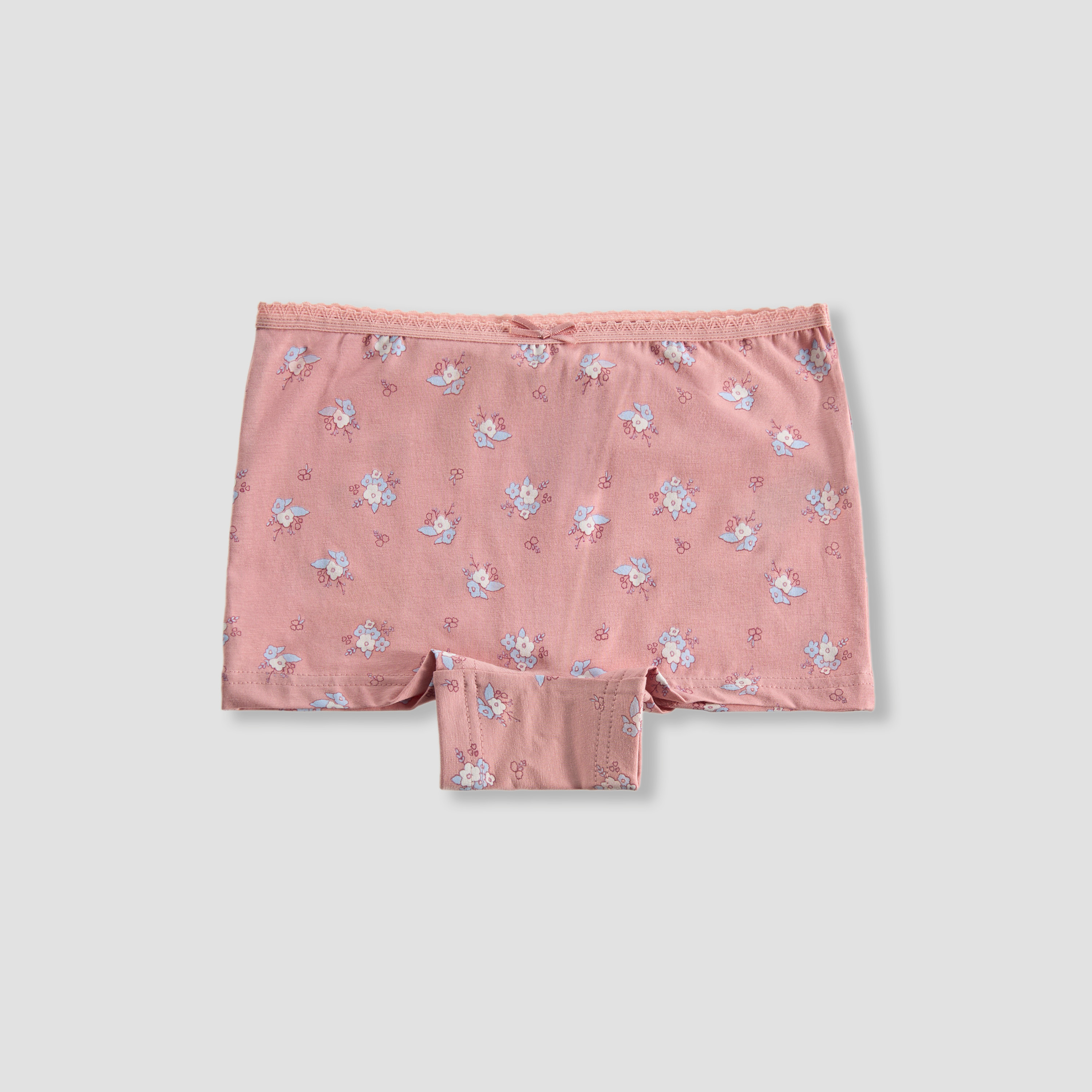Juniors Girls Boxer Briefs with Unicorn Print - Cotton - Set of 5-girls-clothing-innerwear-panties-image-2