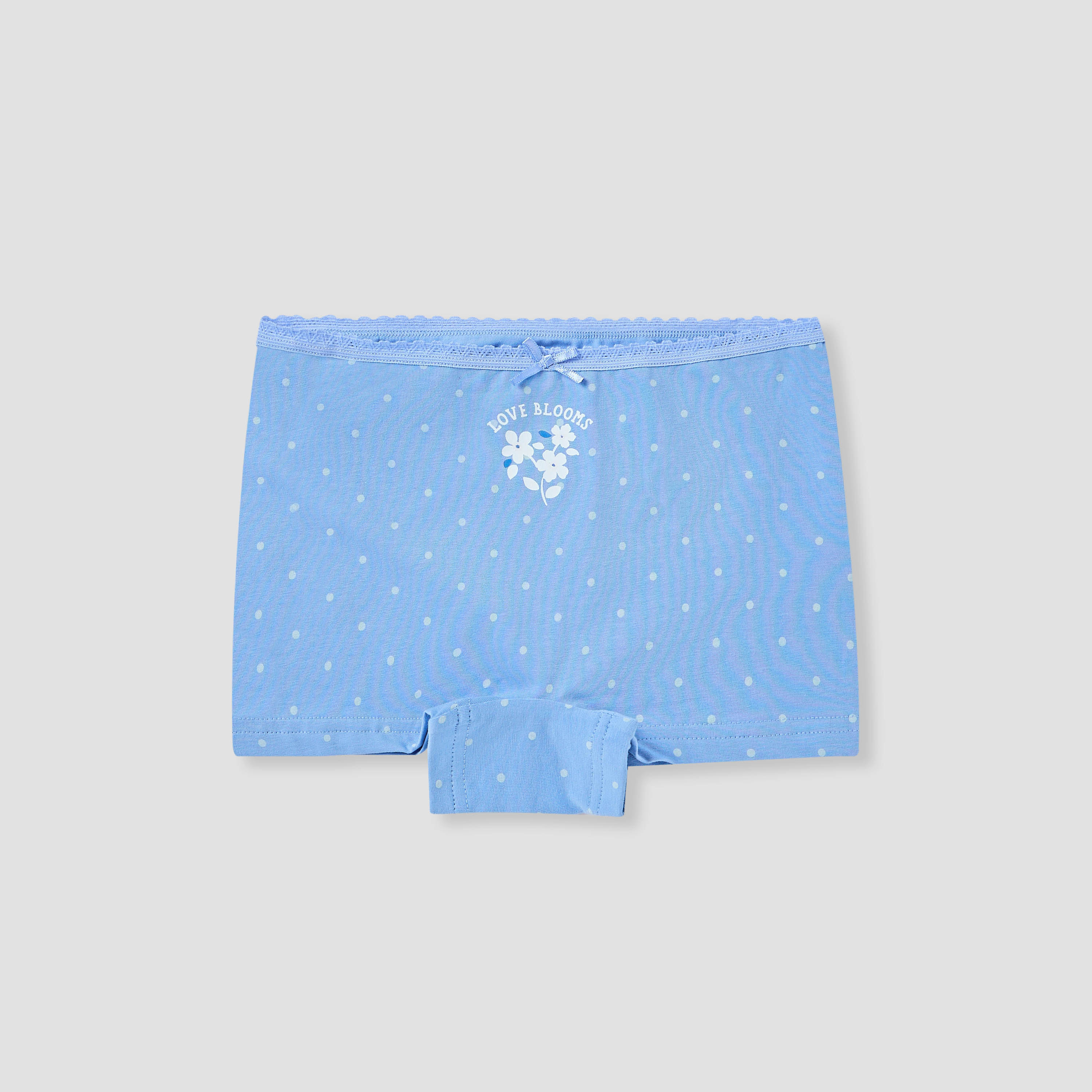 Juniors Printed Briefs with Elasticated Waistband - Set of 7-girls-clothing-innerwear-panties-image-2
