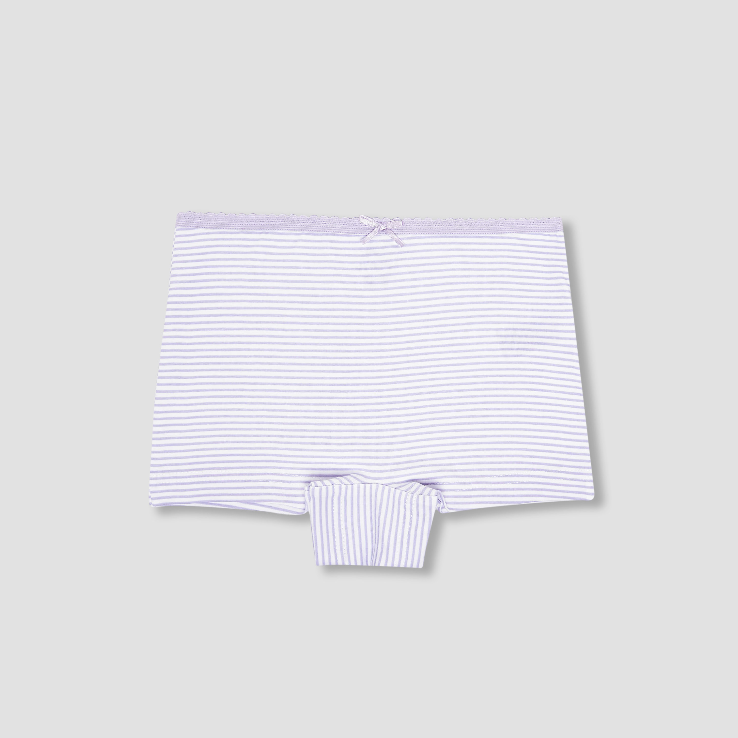 Juniors Girls Briefs with Elasticated Waistband - Cotton - Set of 7-girls-clothing-innerwear-panties-image-2