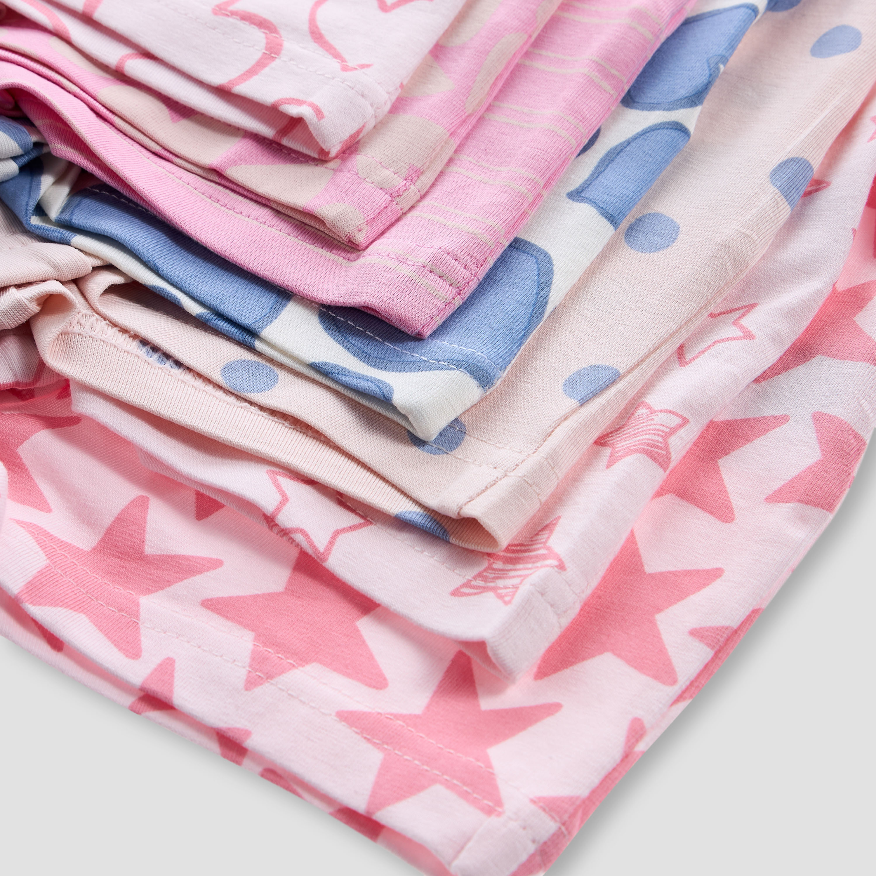Juniors Printed Briefs with Elasticated Waistband - Set of 7-girls-clothing-innerwear-panties-image-10