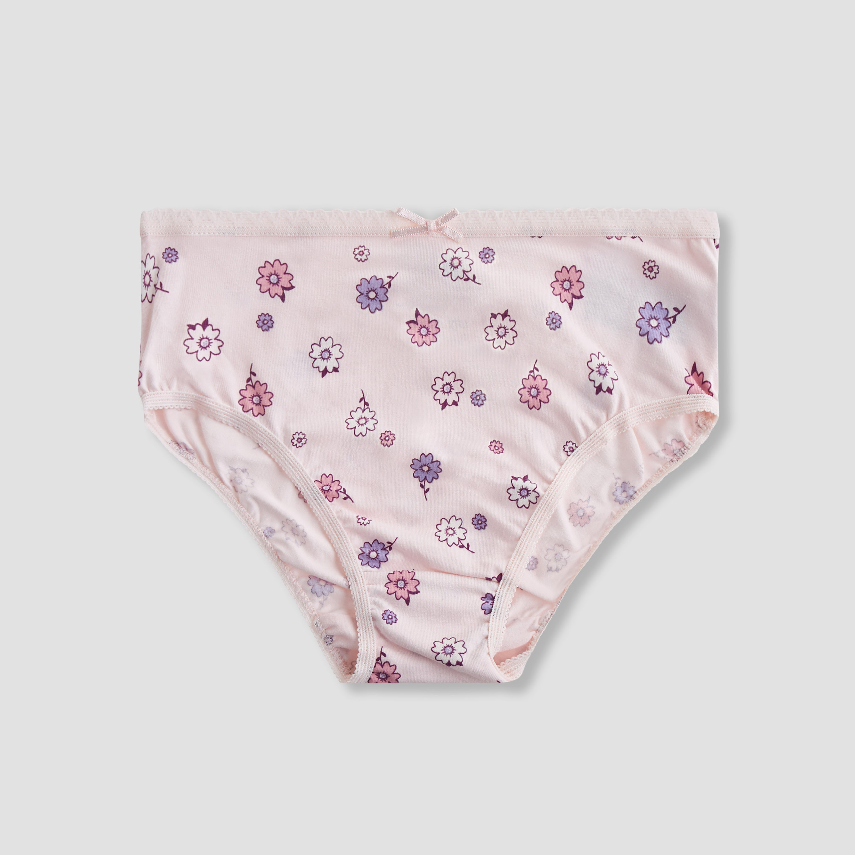 Pack of 5 Juniors Cotton Briefs with Print-girls-clothing-innerwear-panties-image-3