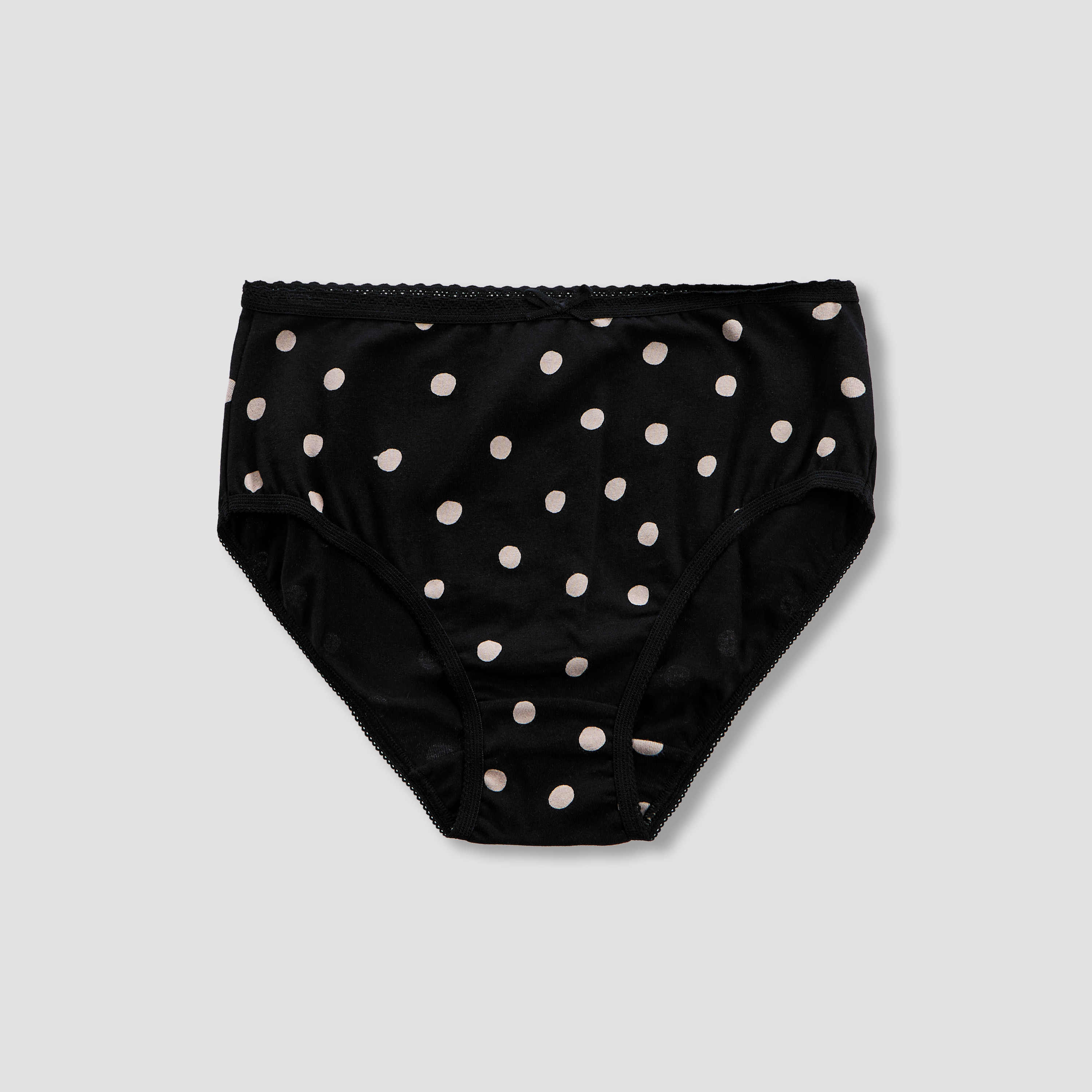 Juniors Printed Briefs with Elasticated Waistband - Set of 5-girls-clothing-innerwear-panties-image-3