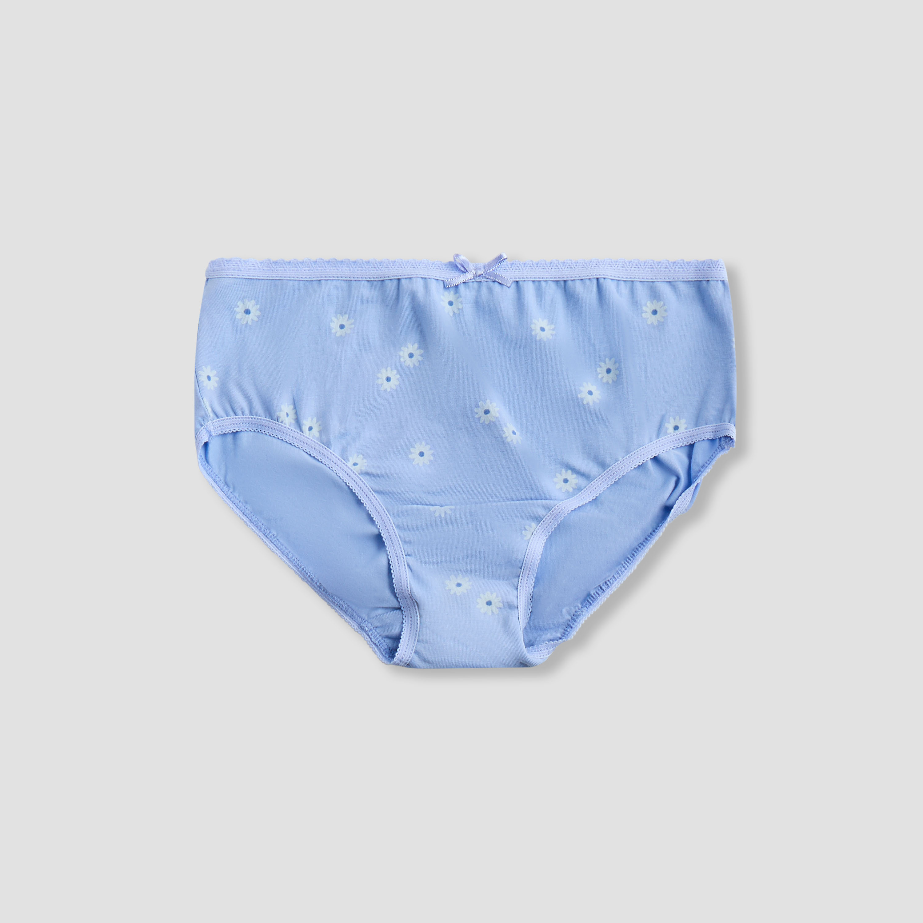 Juniors Assorted Briefs with Bow Detail - Set of 7-girls-clothing-innerwear-panties-image-2