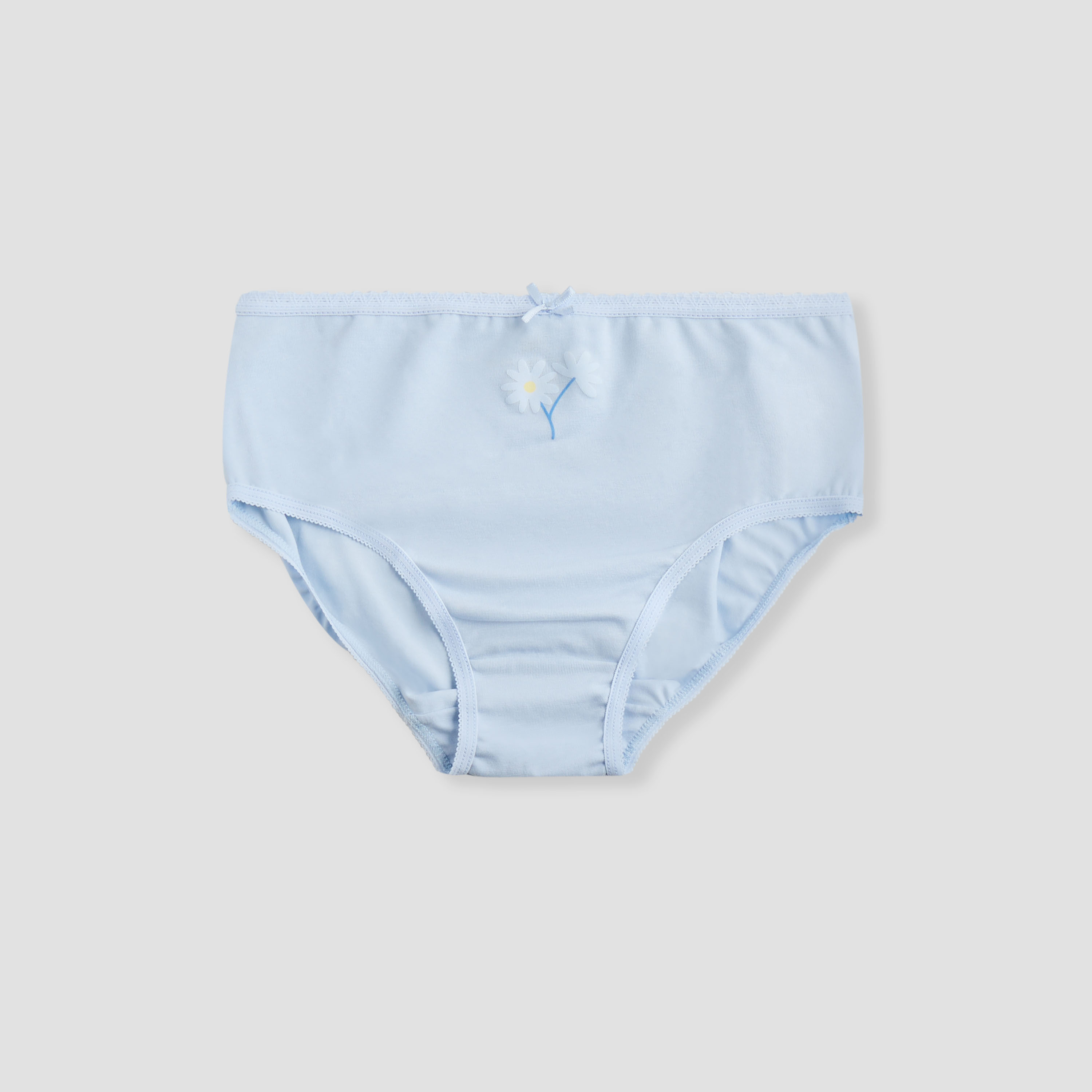 Juniors Assorted Briefs with Bow Detail - Set of 7-girls-clothing-innerwear-panties-image-4